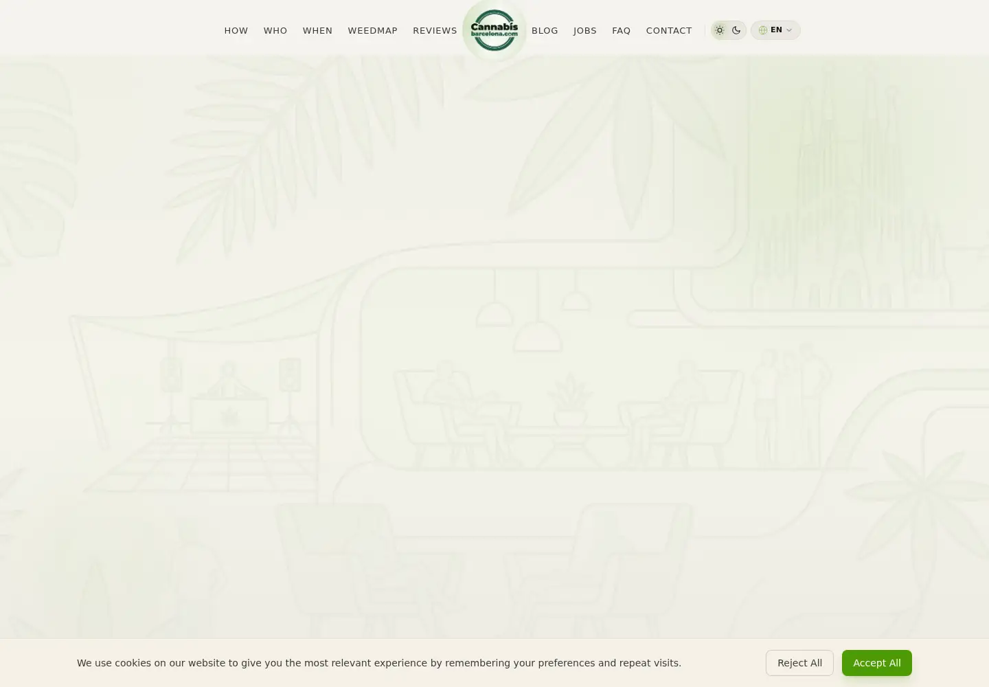 Screenshot of cannabisbarcelona.com