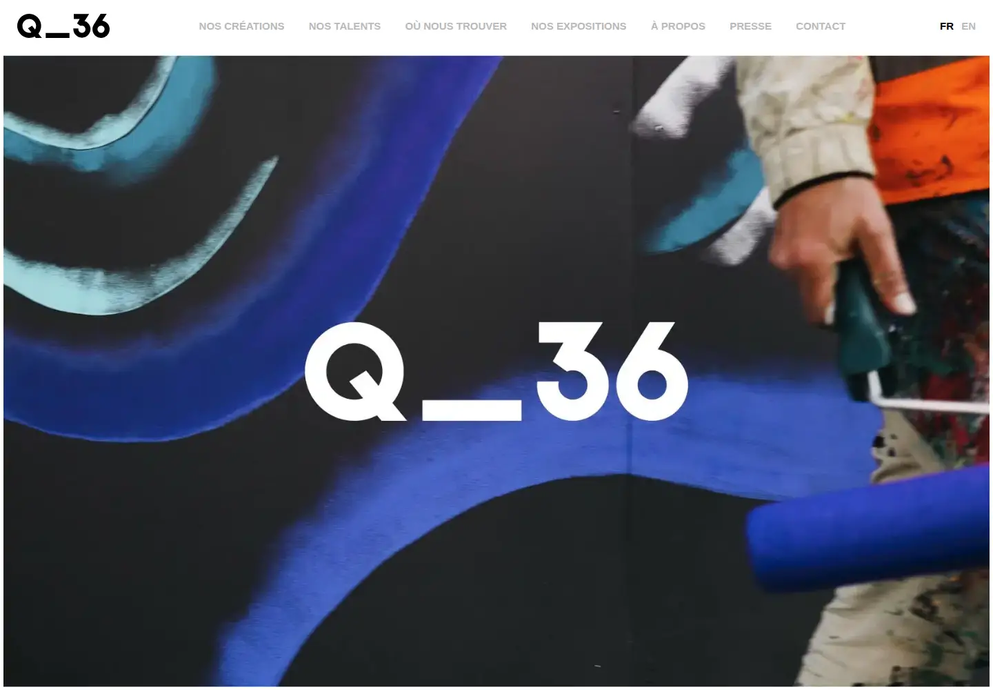Screenshot of quai36.com
