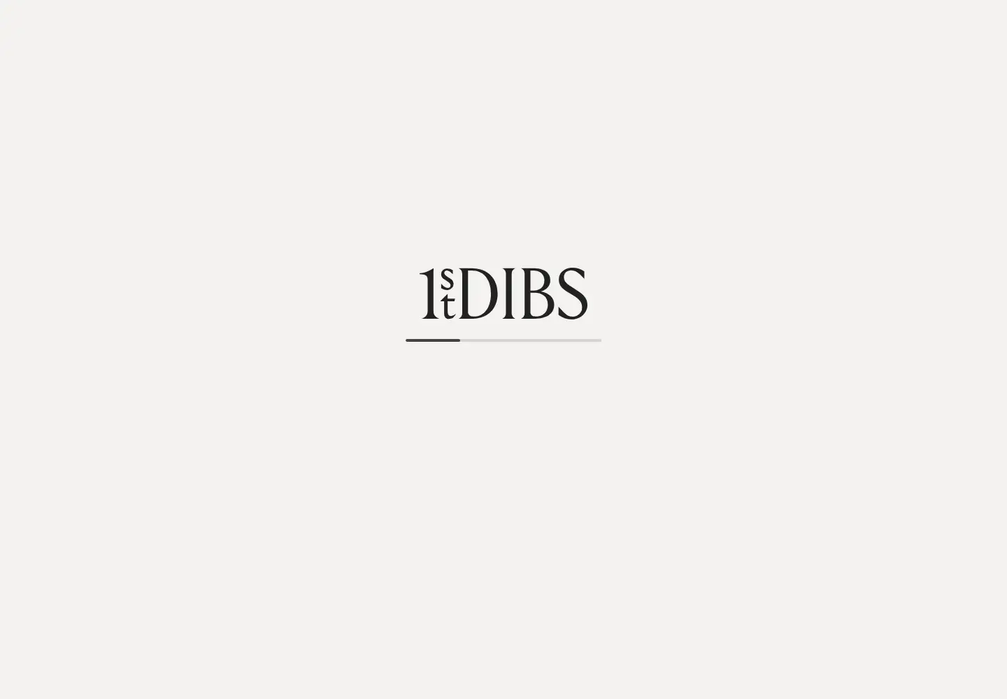 Captured homepage of 1stdibs.co.uk in the current scan