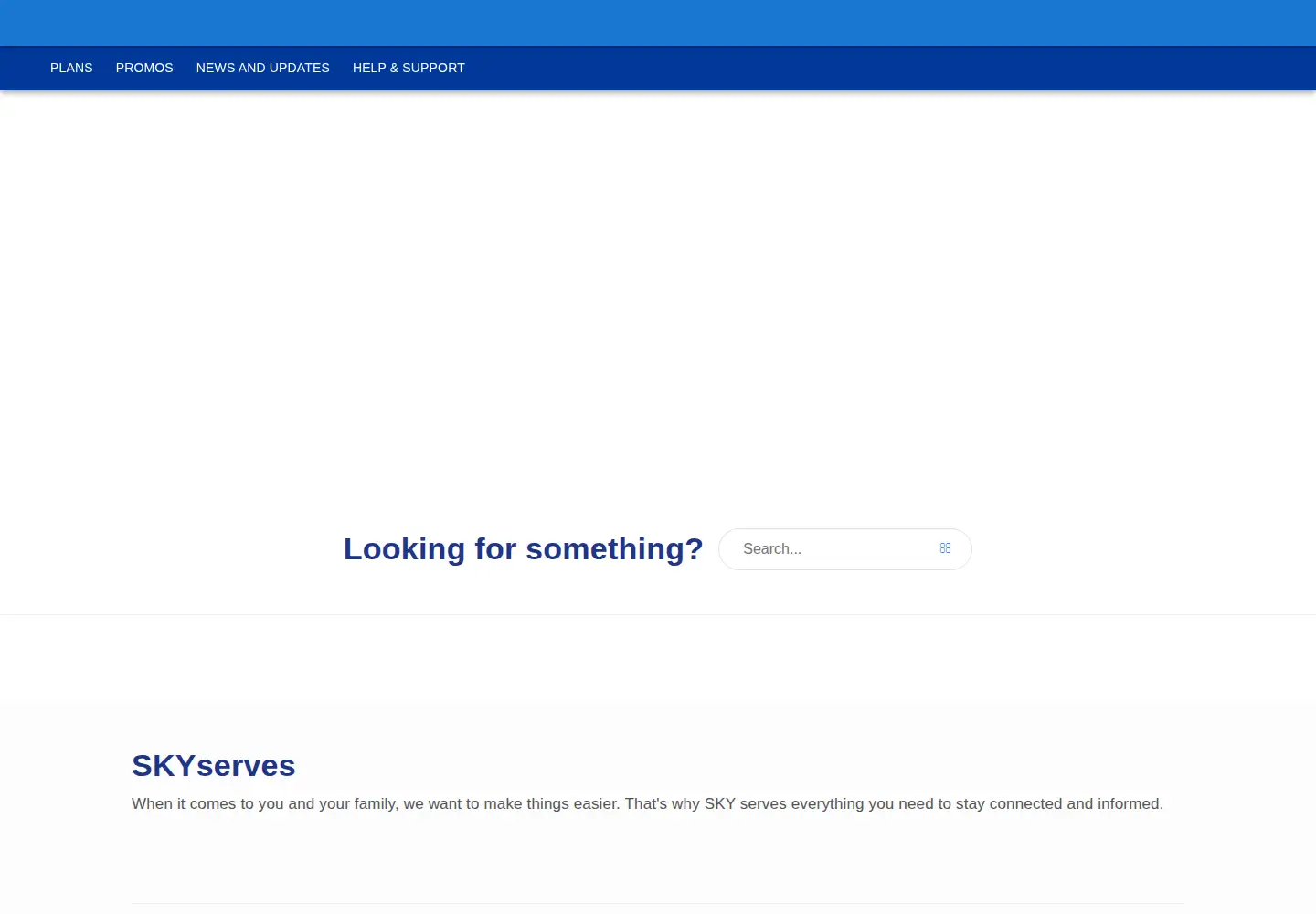 Screenshot of mysky.com.ph