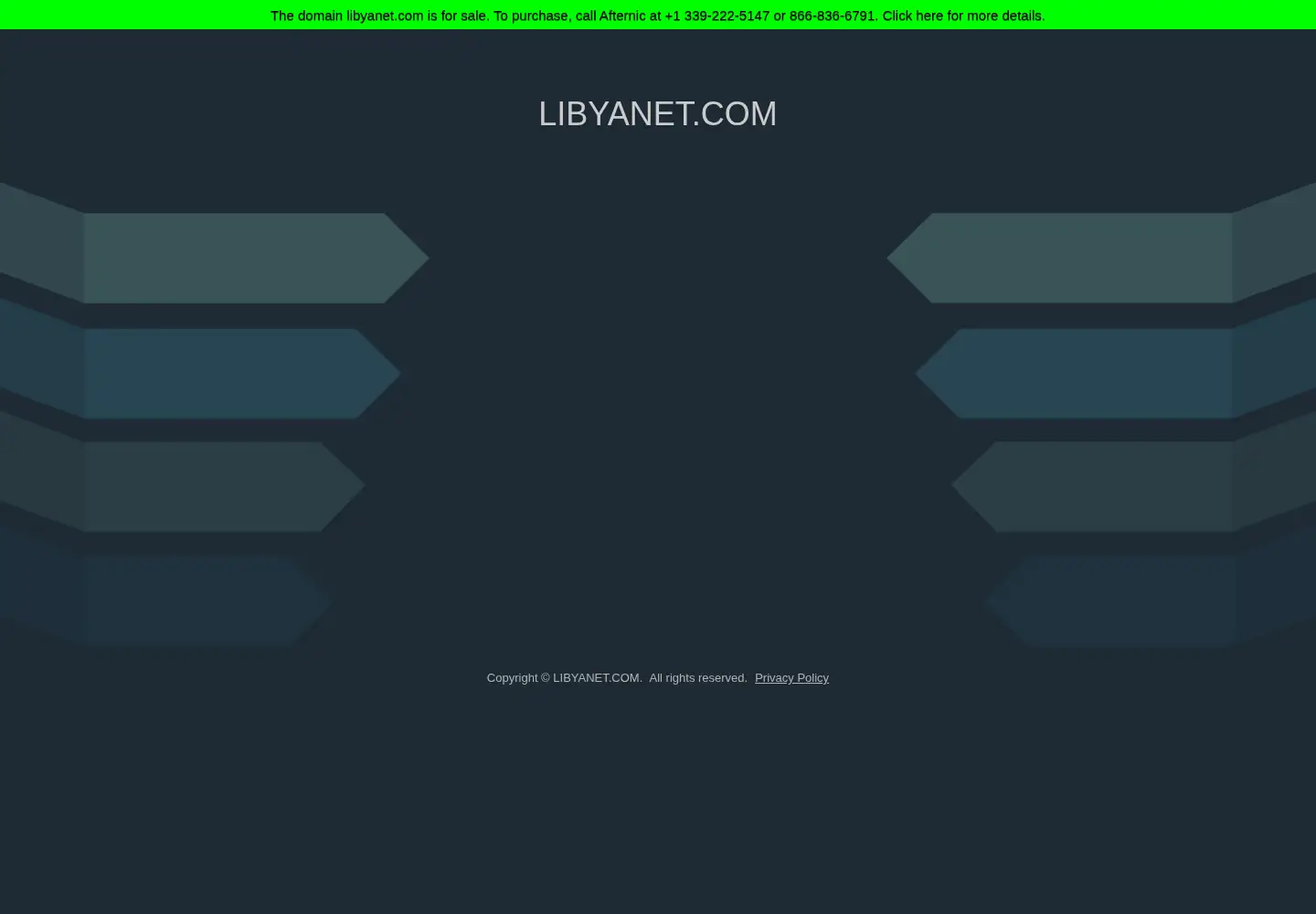 Screenshot of libyanet.com