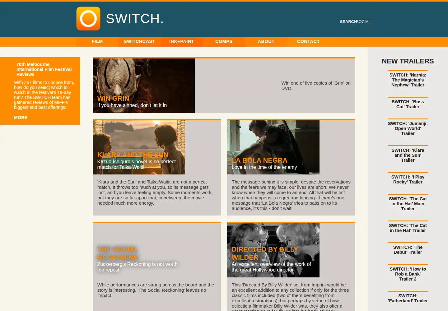 Screenshot of maketheswitch.com.au