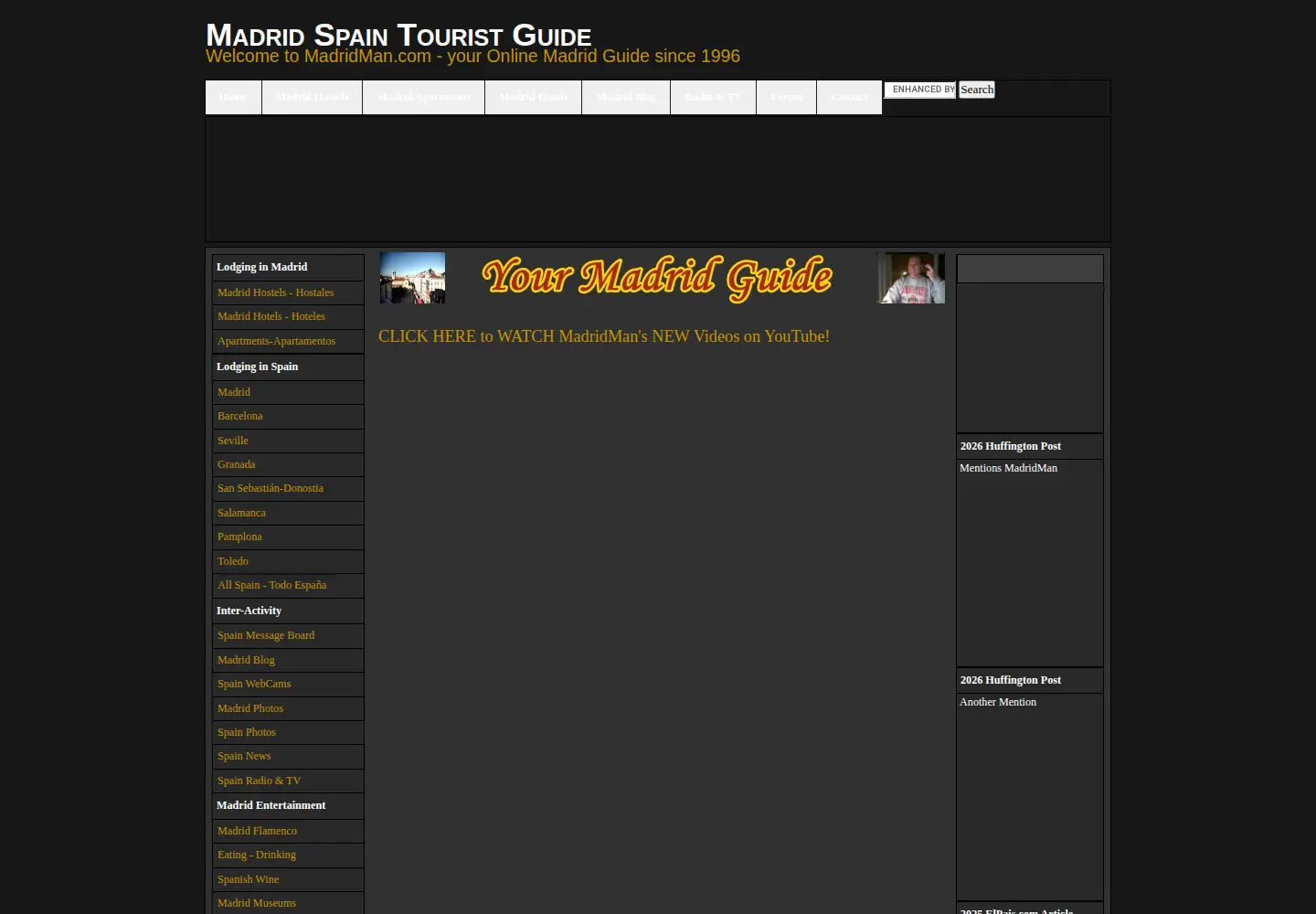 Screenshot of madridman.com