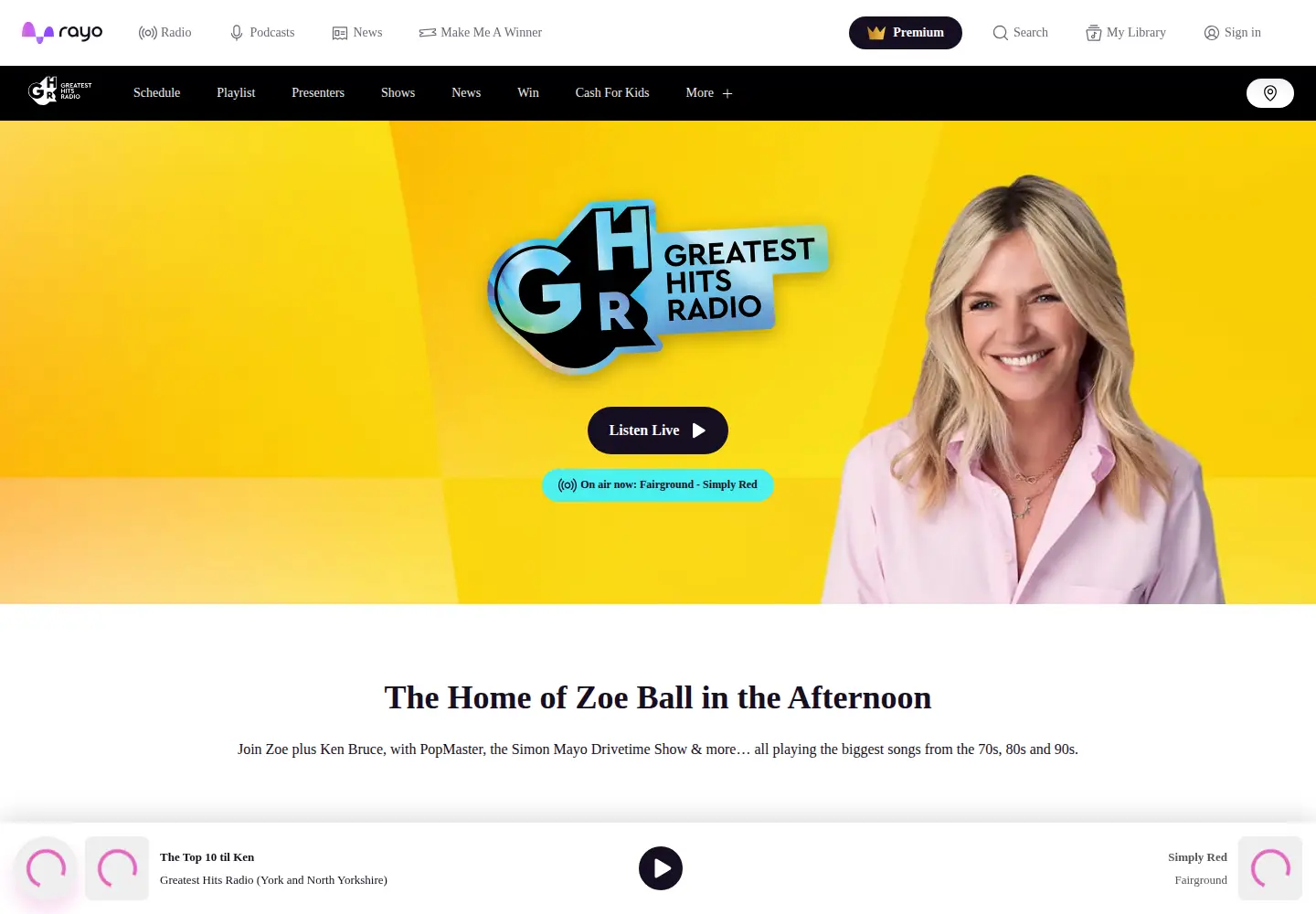 Screenshot of minsterfm.com