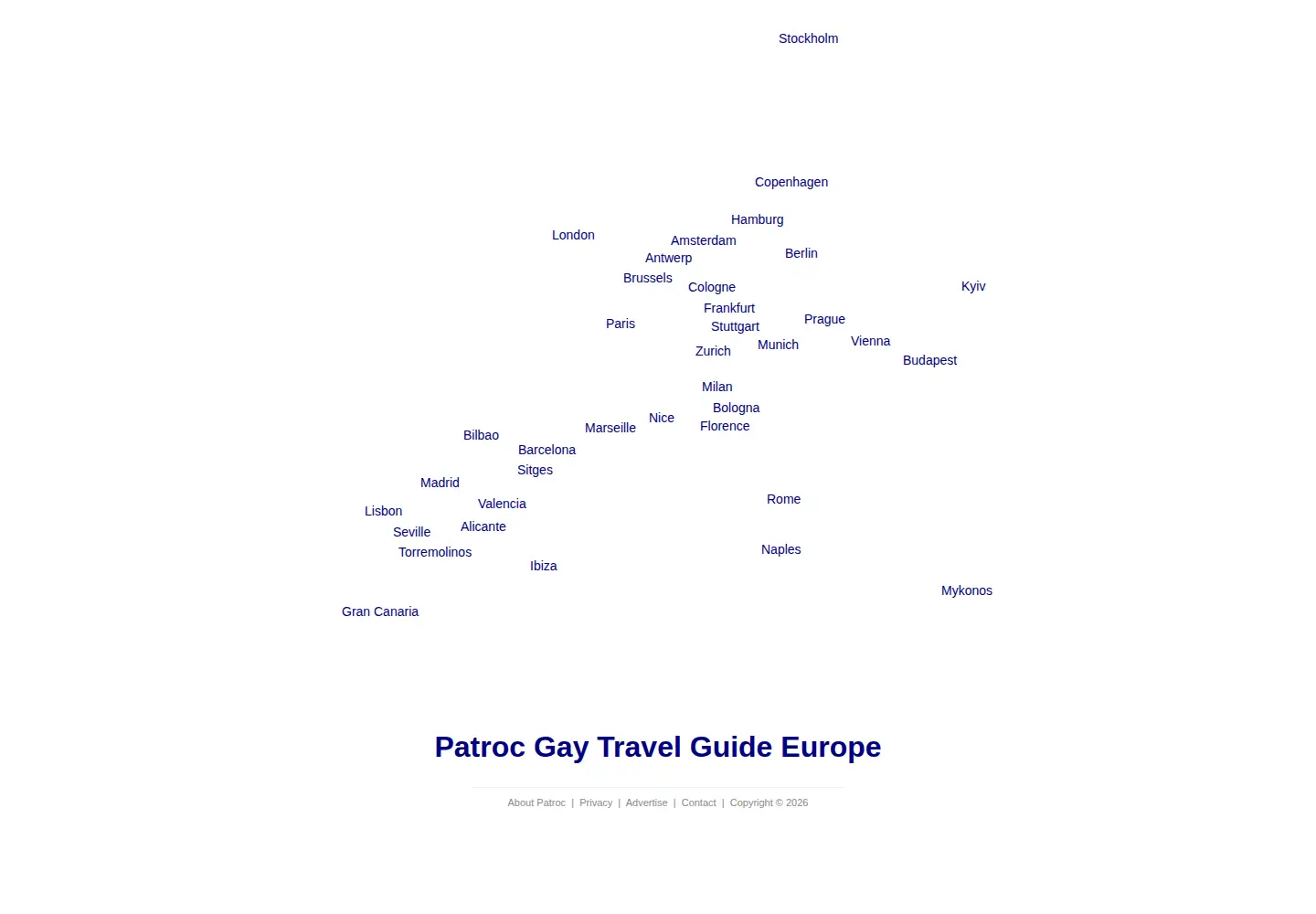 Screenshot of patroc.com