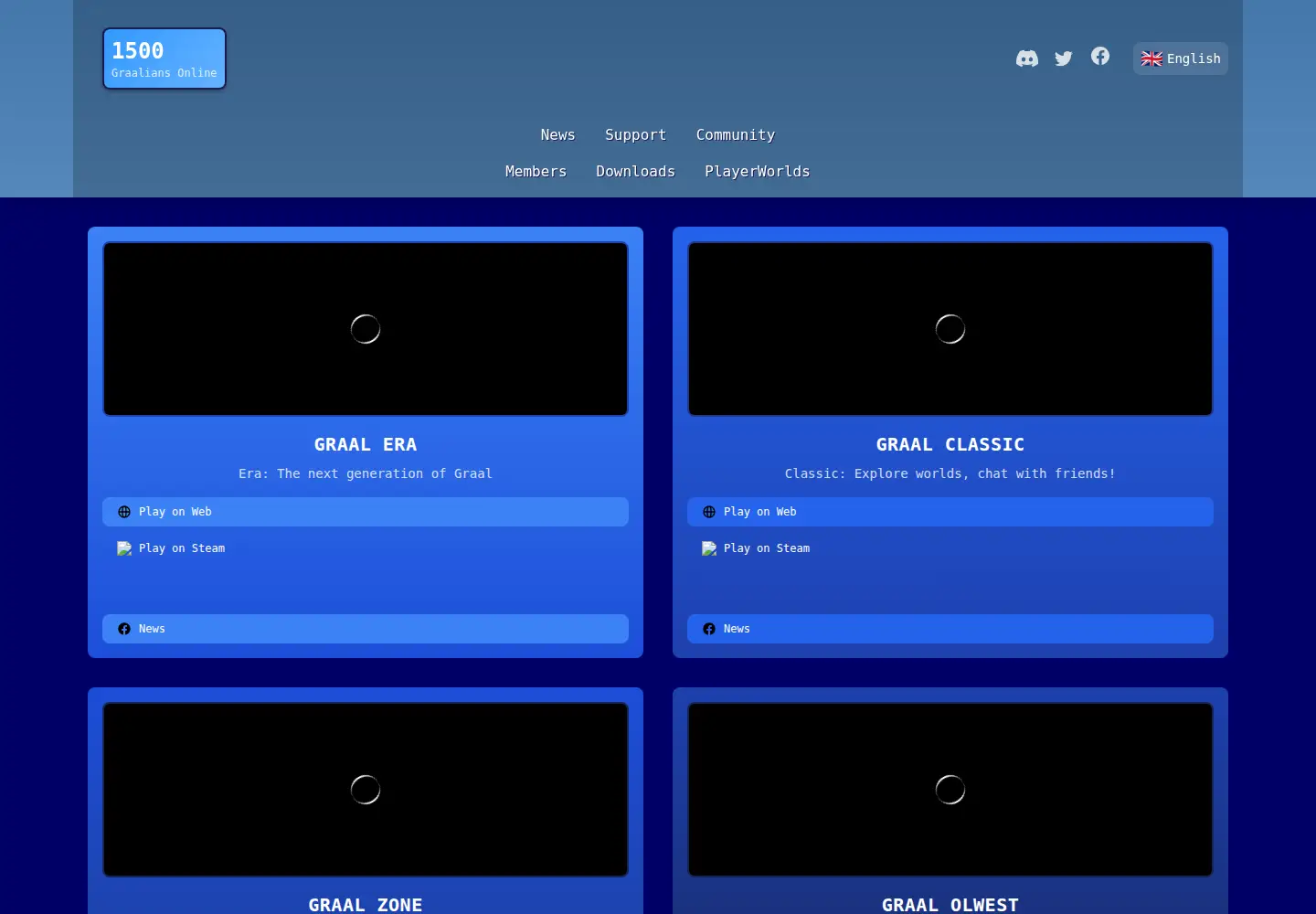 Screenshot of graalonline.com