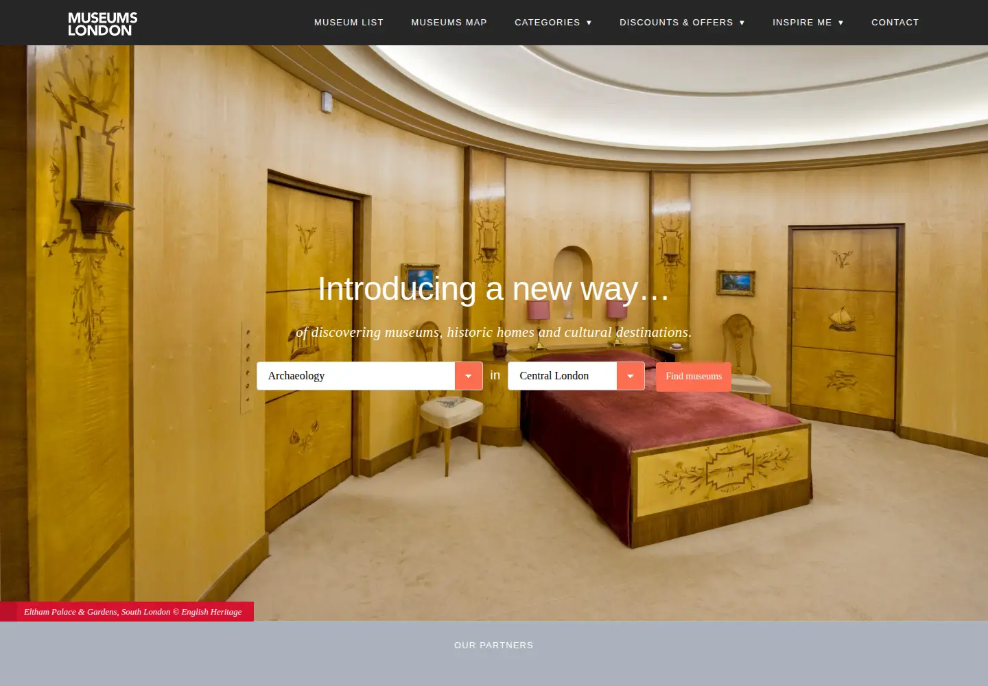 Screenshot of museumslondon.org