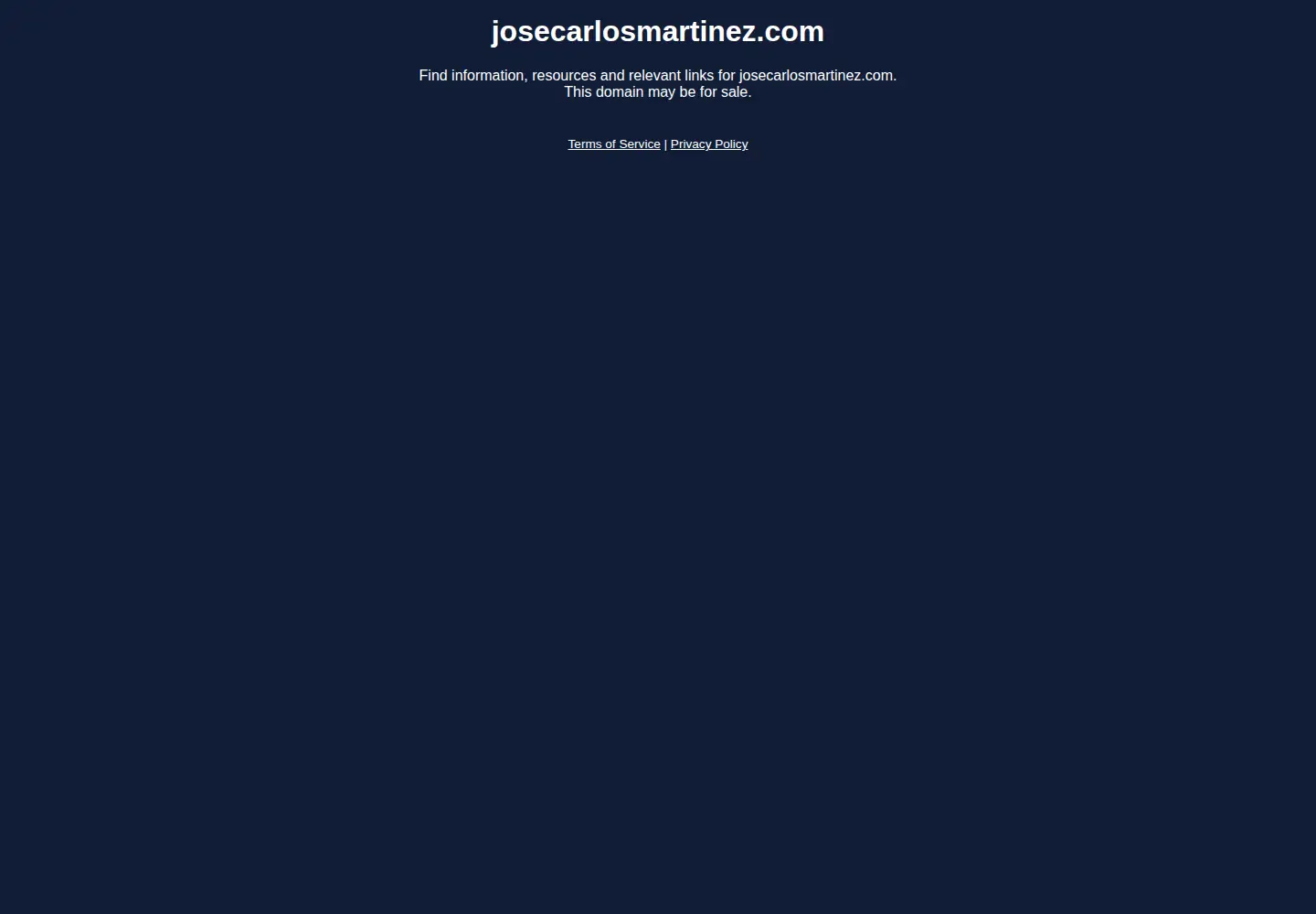 Screenshot of josecarlosmartinez.com