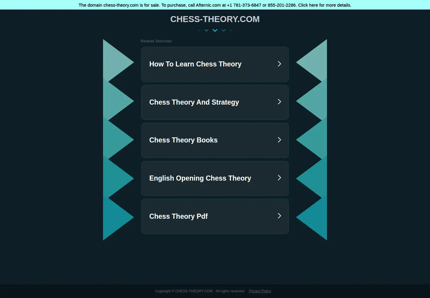 Screenshot of chess-theory.com