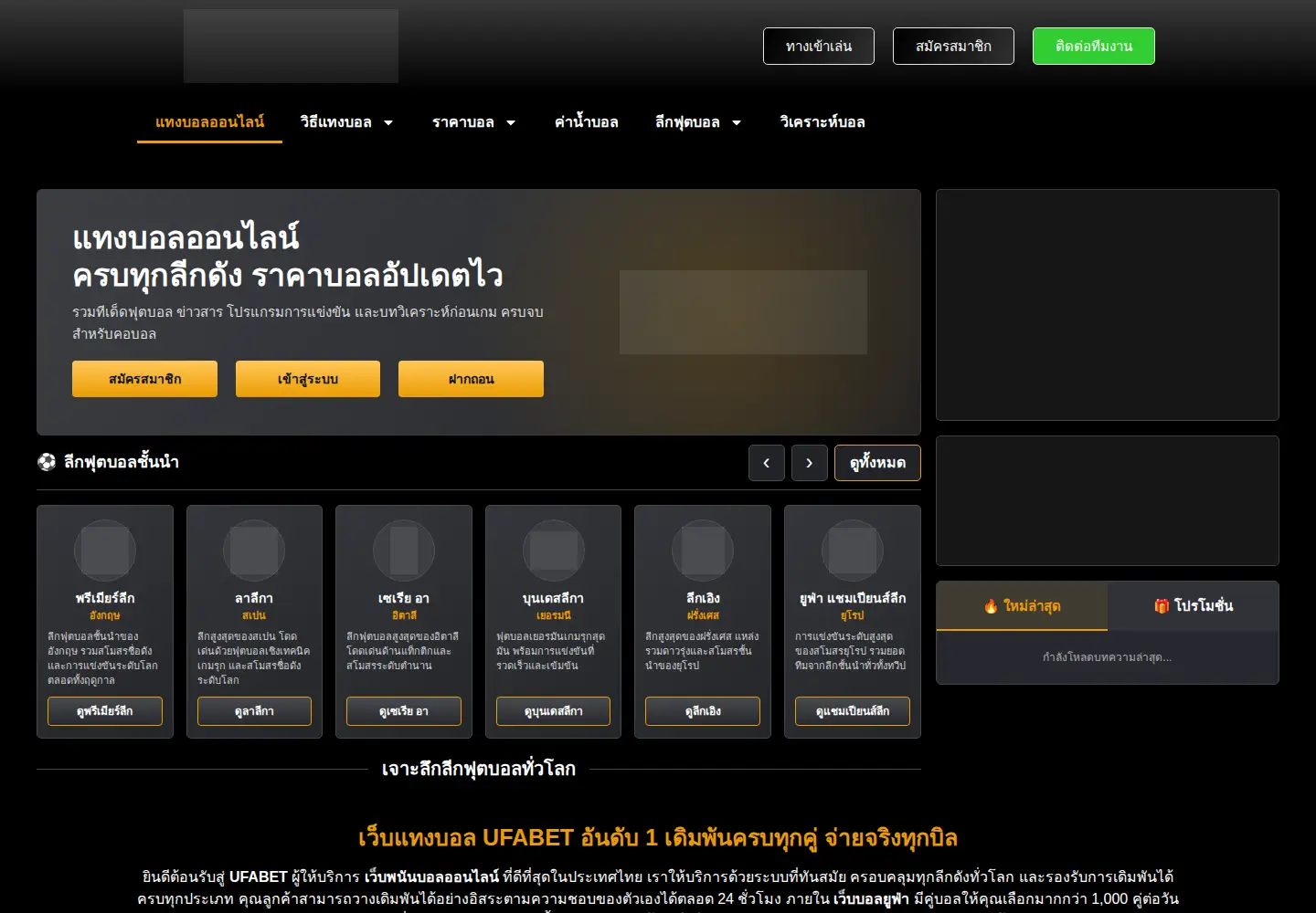 Captured homepage of sfx-360.com in the current scan