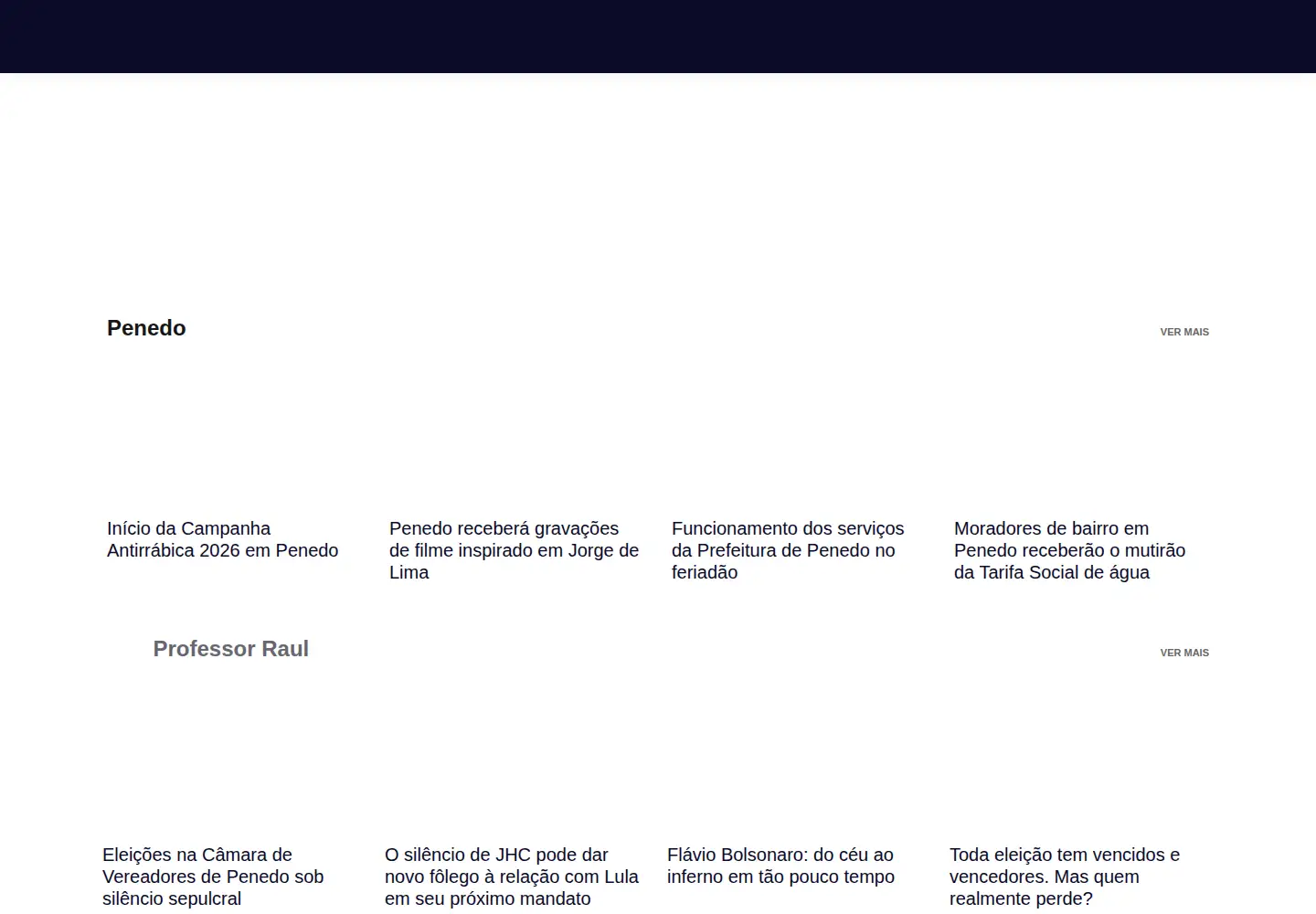 Captured homepage of correiodopovo-al.com.br in the current scan