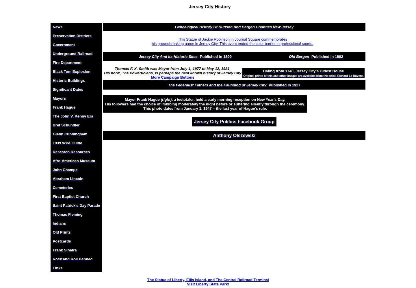Captured homepage of cityofjerseycity.org in the current scan
