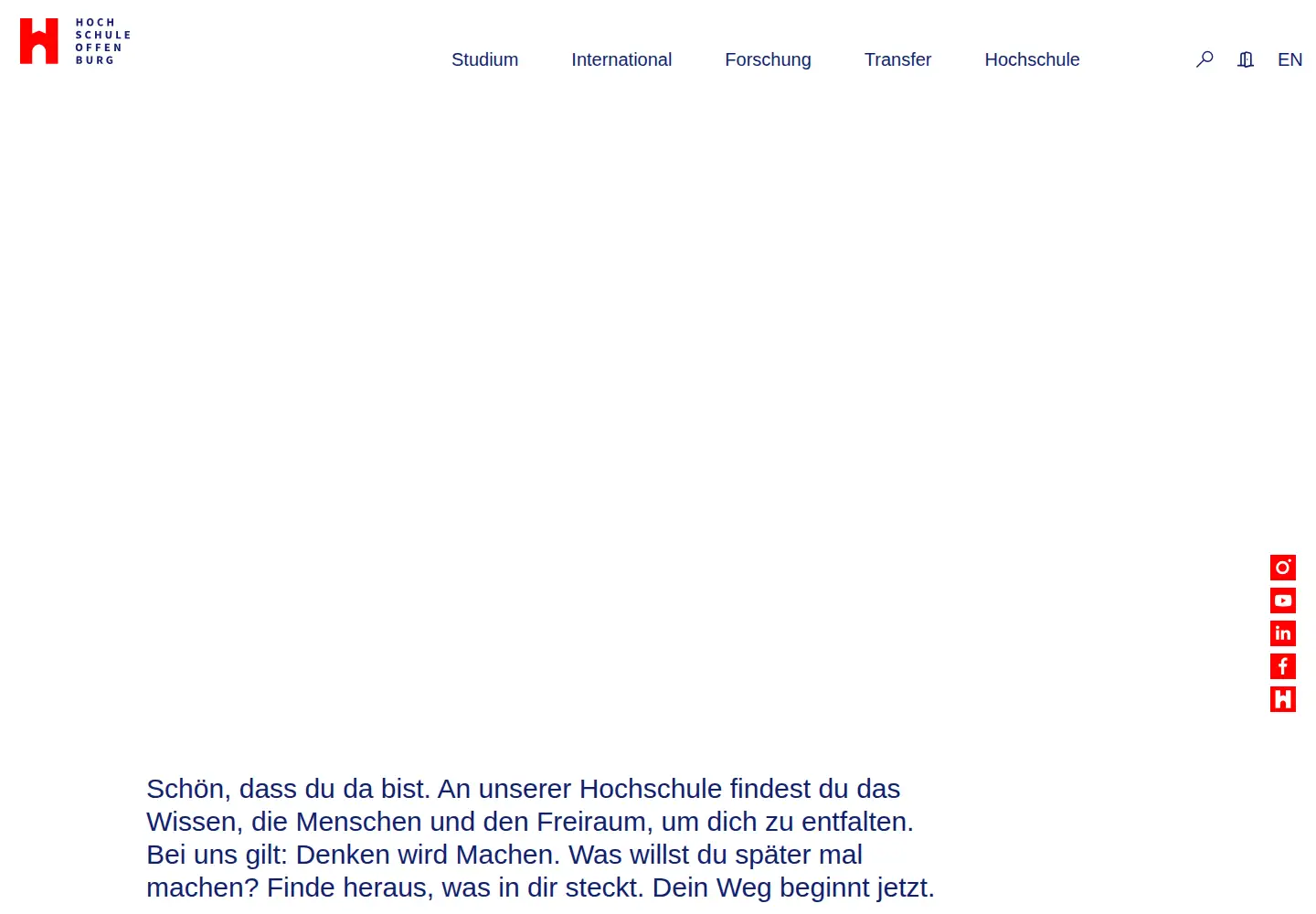 Screenshot of hs-offenburg.de