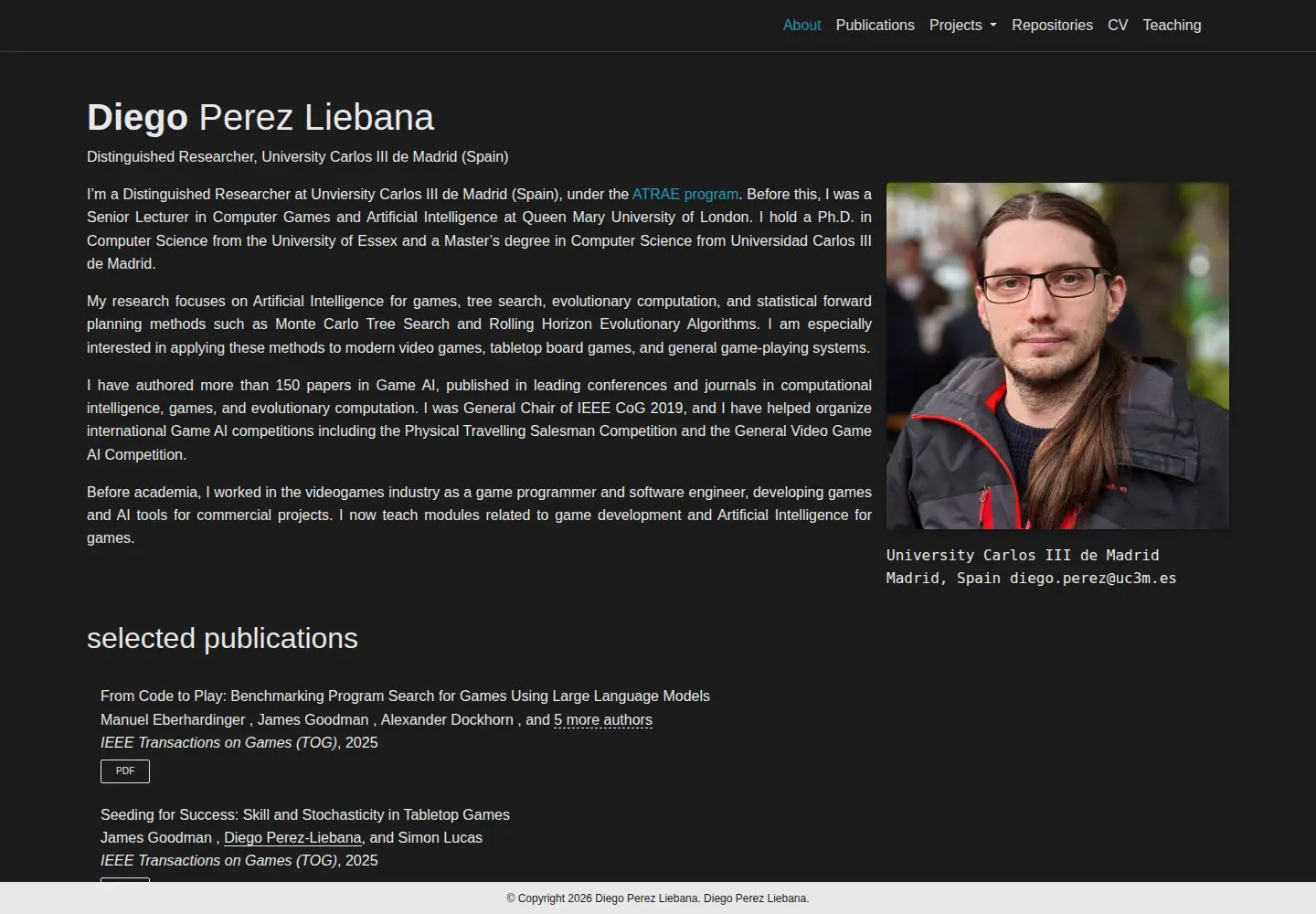 Screenshot of diego-perez.net
