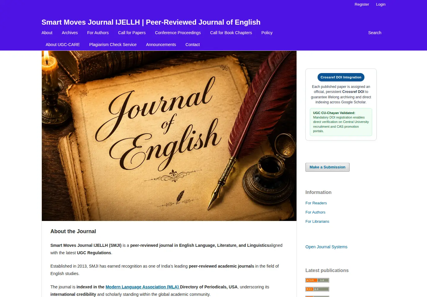 Screenshot of ijellh.com