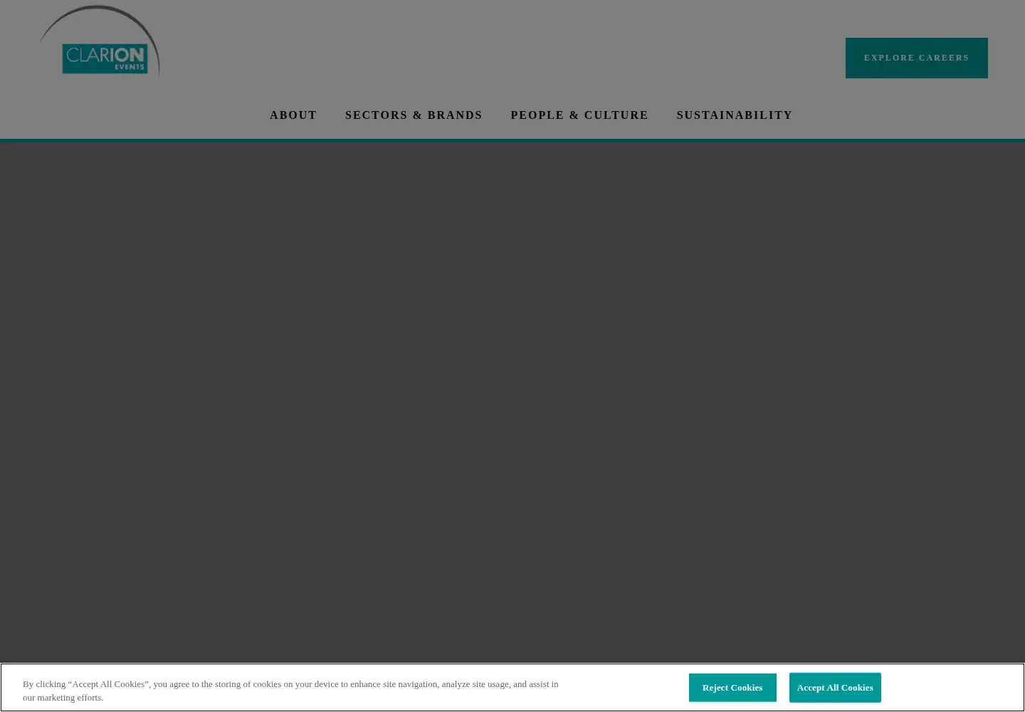 Screenshot of clarionevents.com