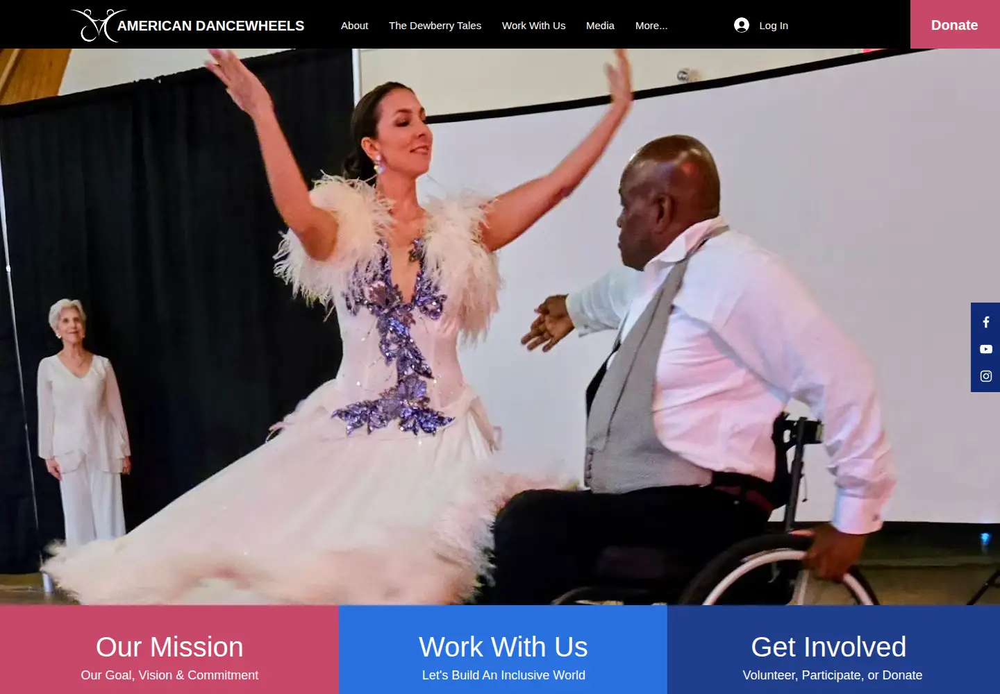 Screenshot of americandancewheels.org