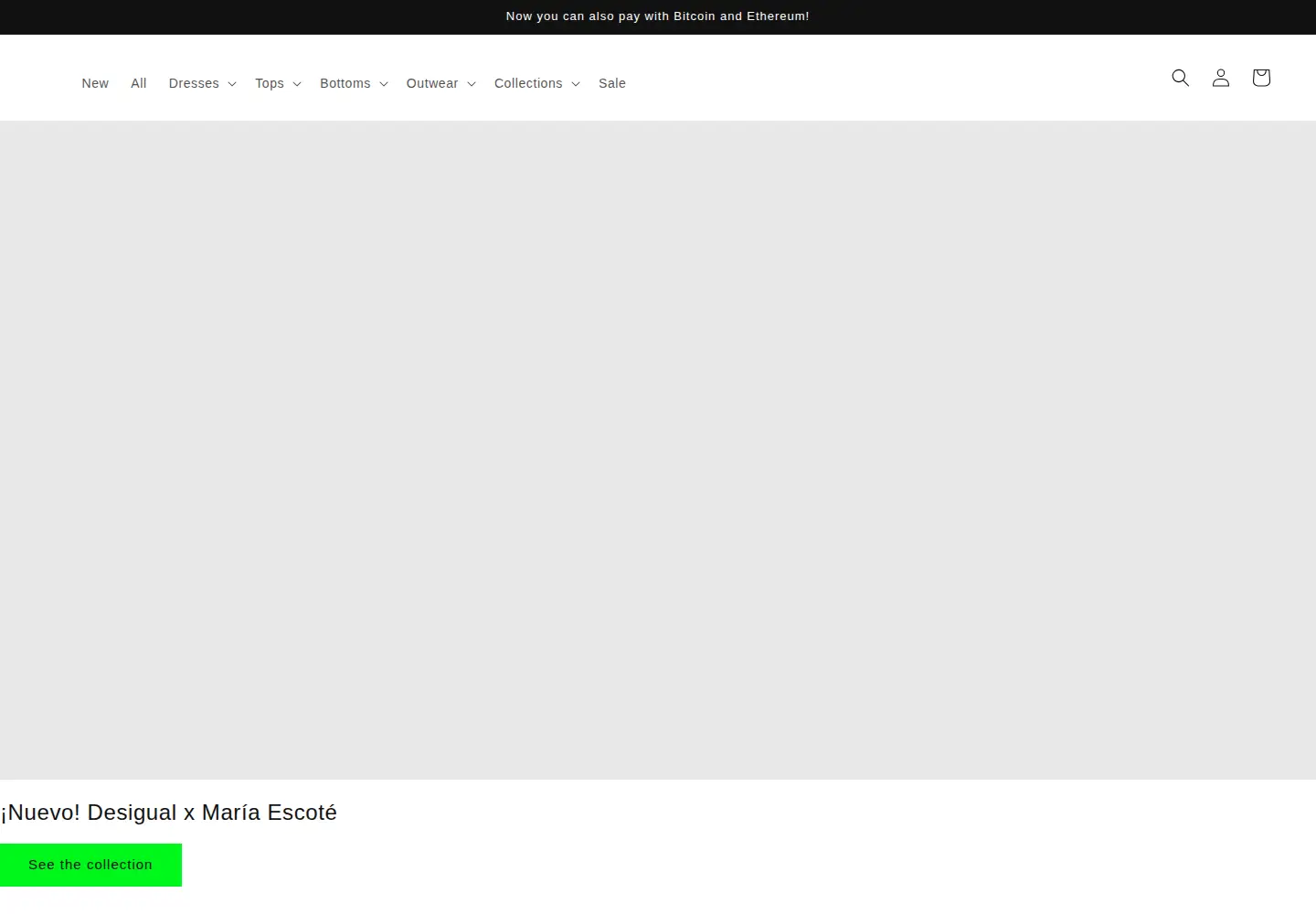 Screenshot of mariaescote.com
