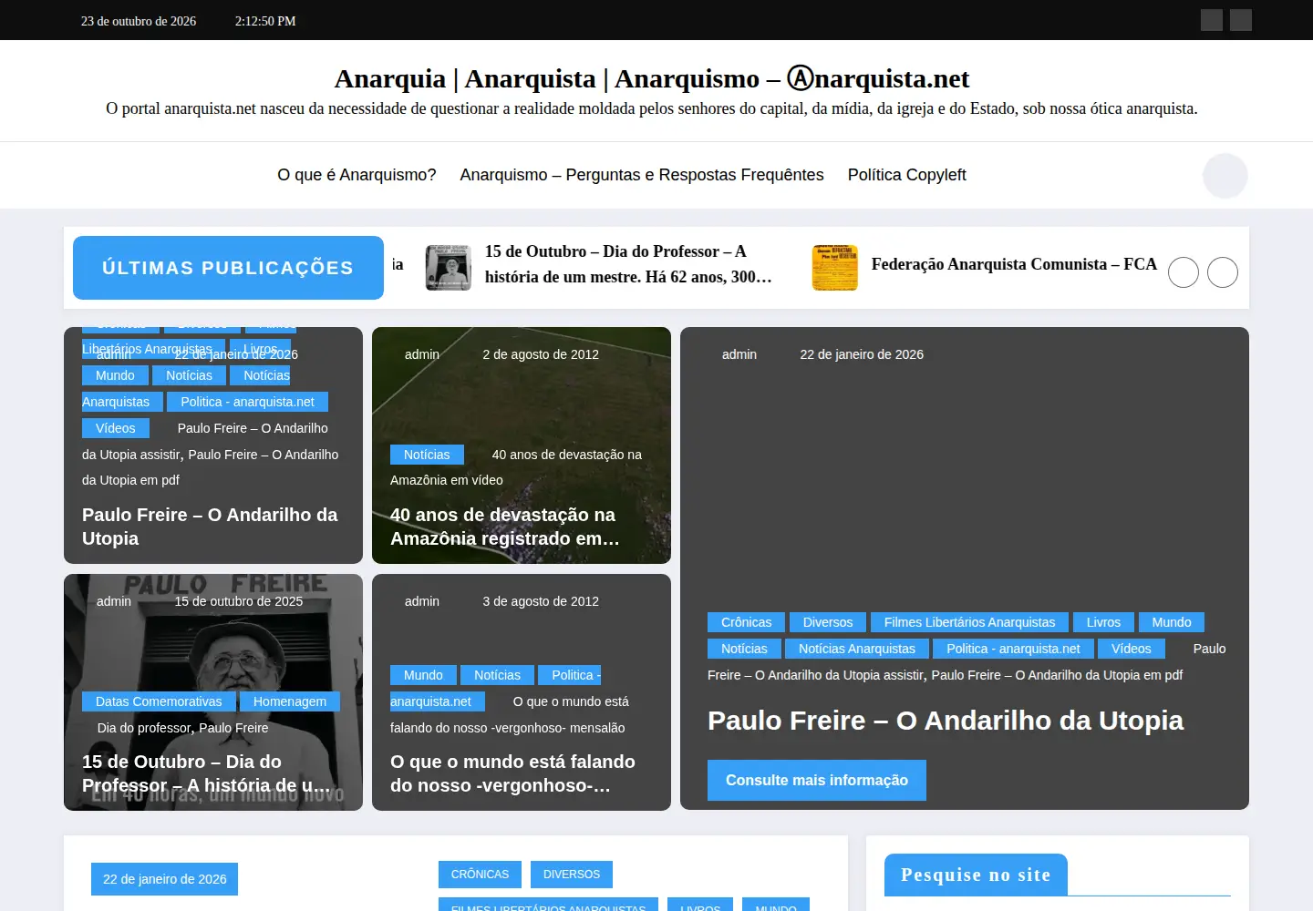 Screenshot of anarquista.net