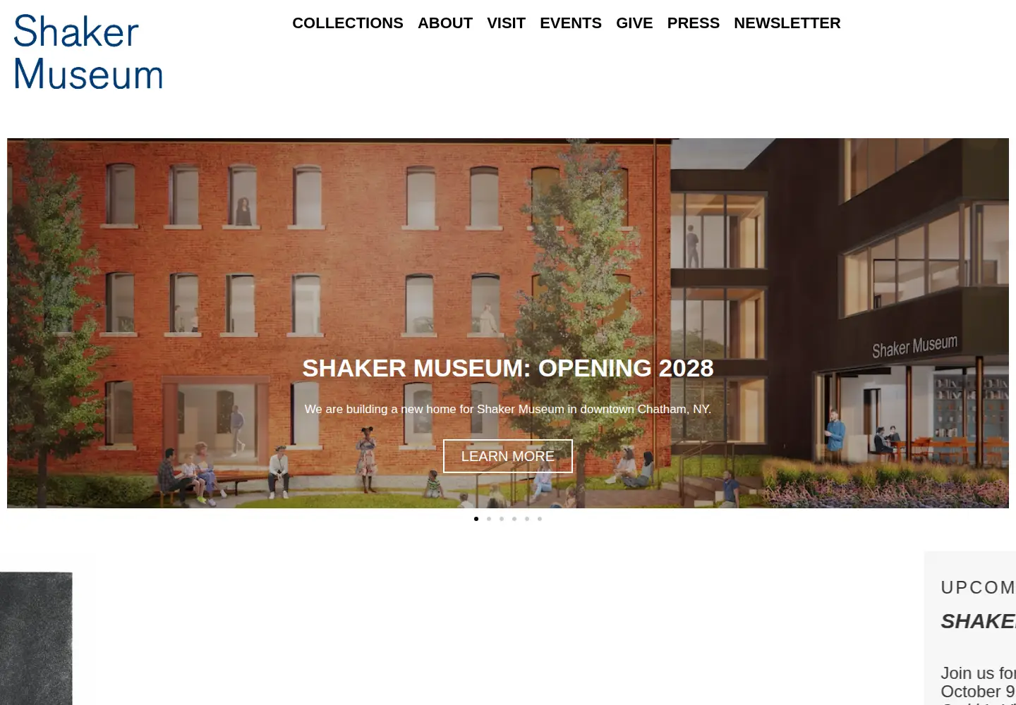 Screenshot of shakerml.org