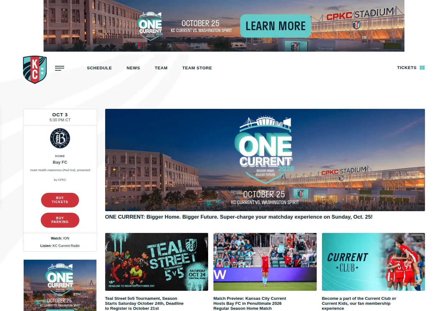Screenshot of kansascitycurrent.com