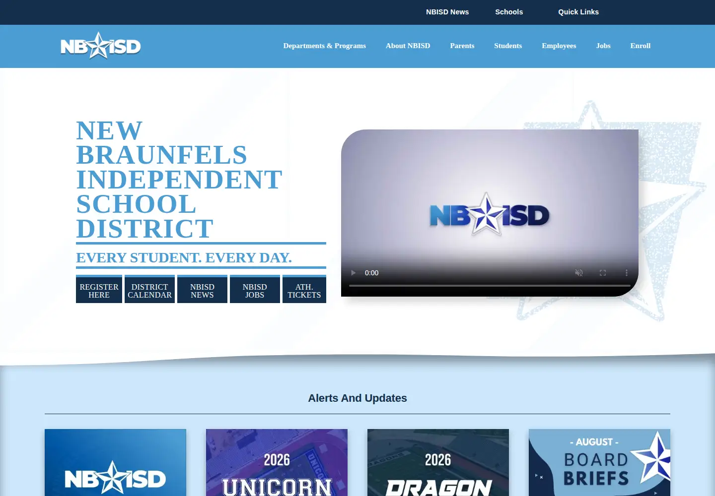 Screenshot of nbisd.org
