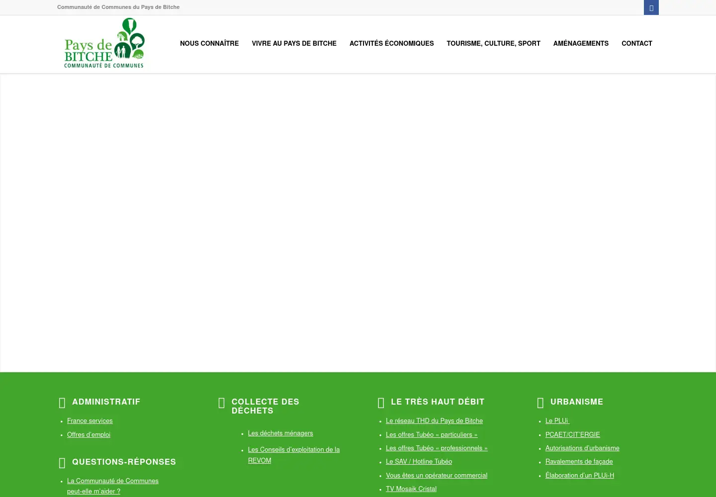 Screenshot of cc-paysdebitche.fr