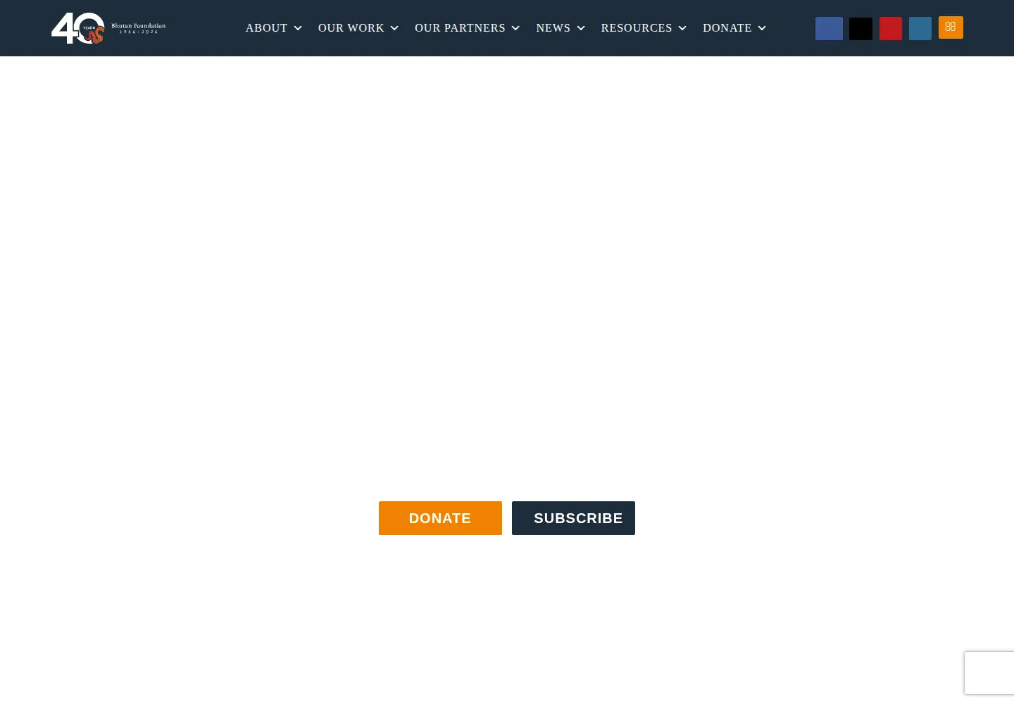 Screenshot of bhutanfound.org