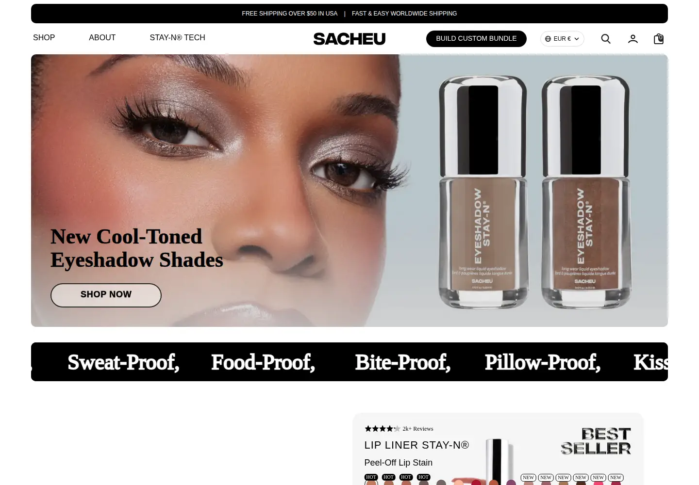 Screenshot of sacheu.com