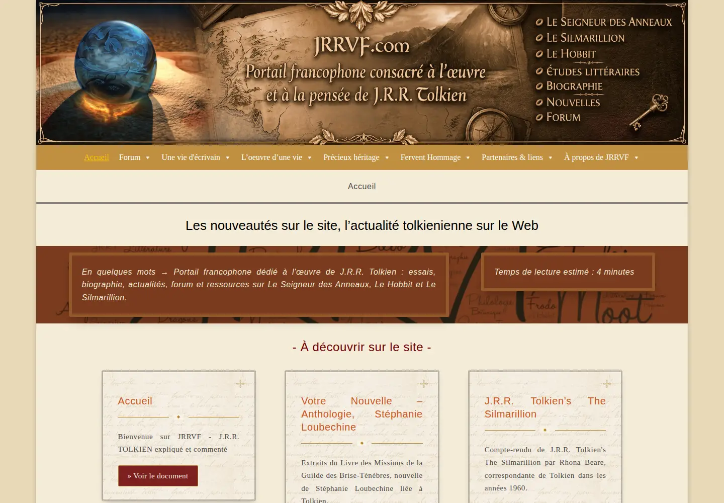 Screenshot of jrrvf.com