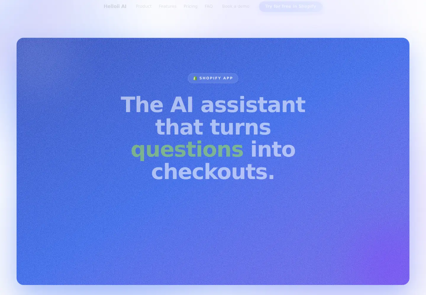 Screenshot of helloii.com