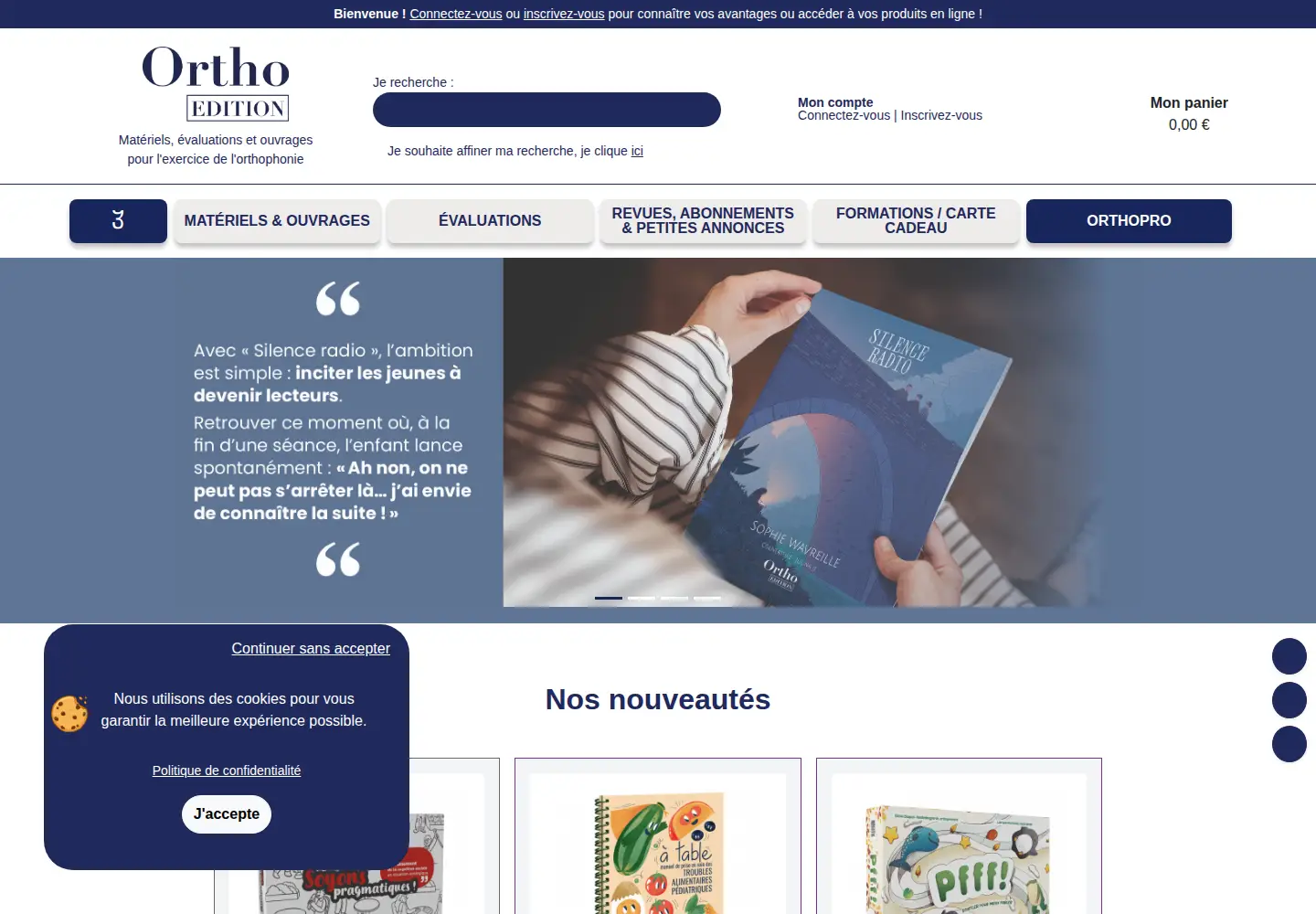 Screenshot of orthoedition.com