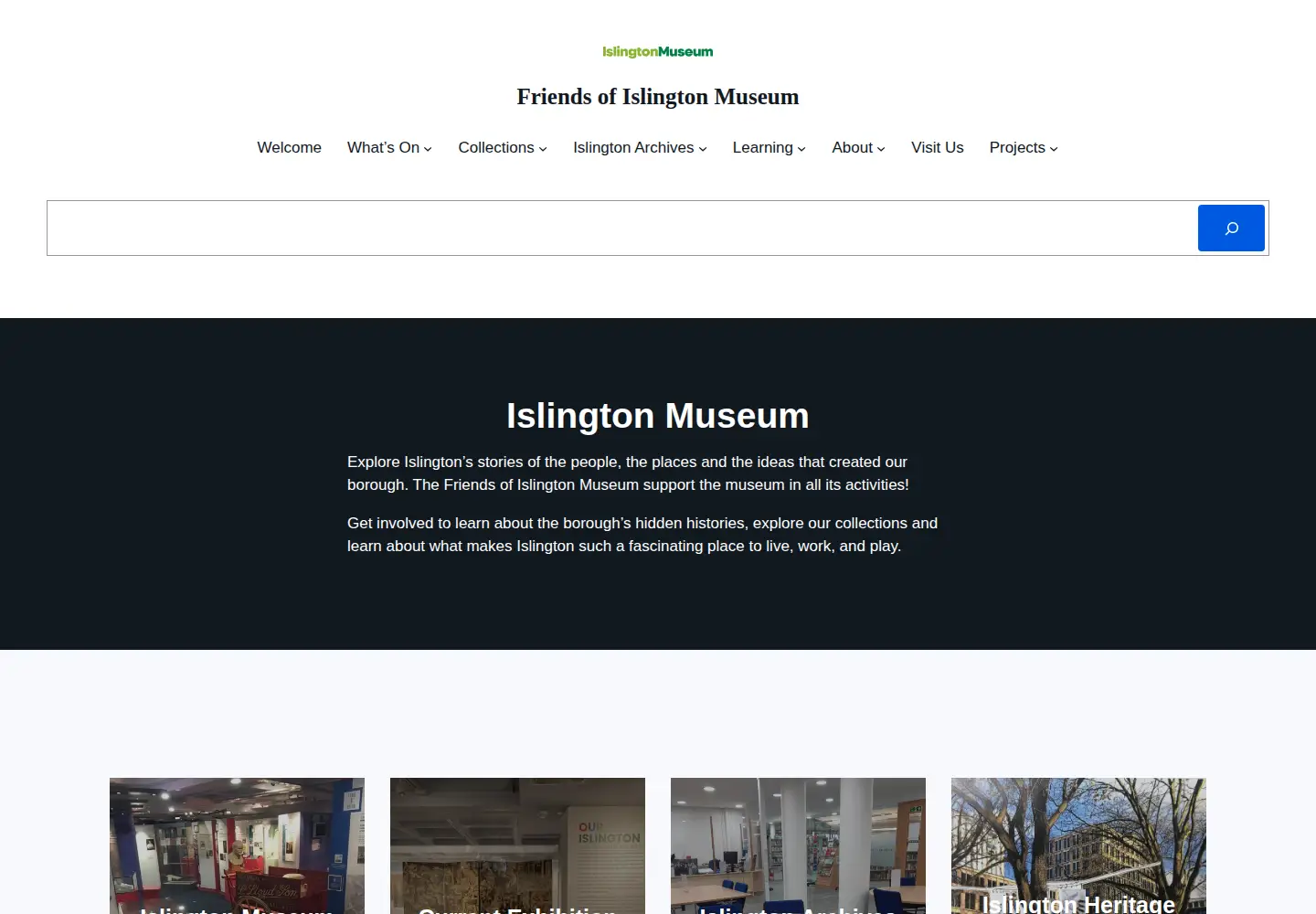 Screenshot of friendsofim.com