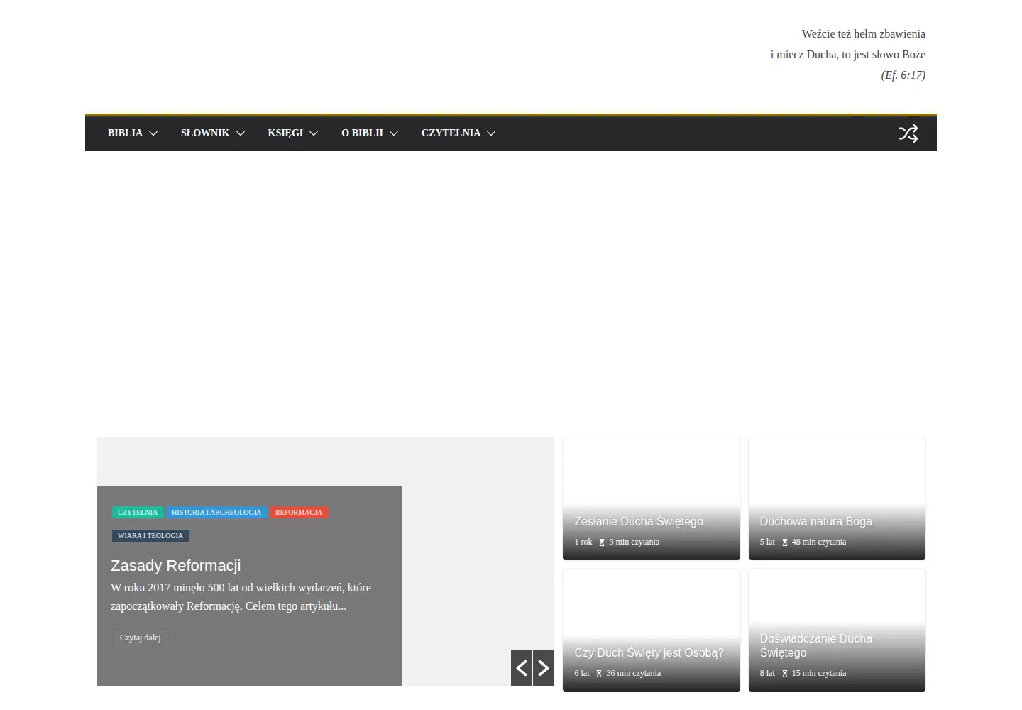 Screenshot of biblia.info.pl