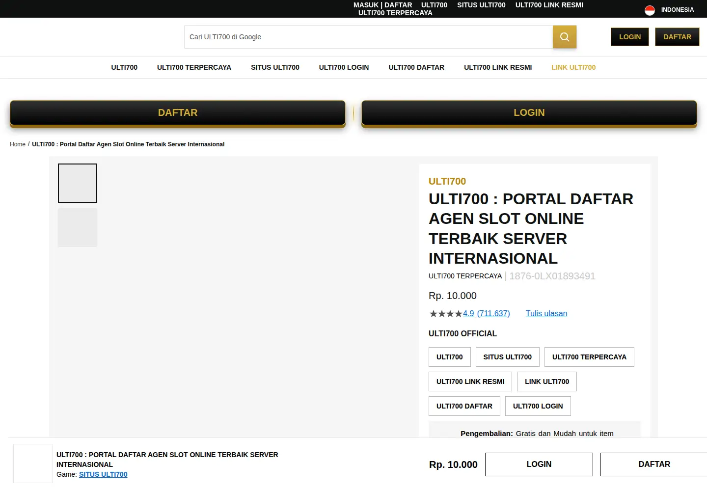 Screenshot of jesseandrews.com