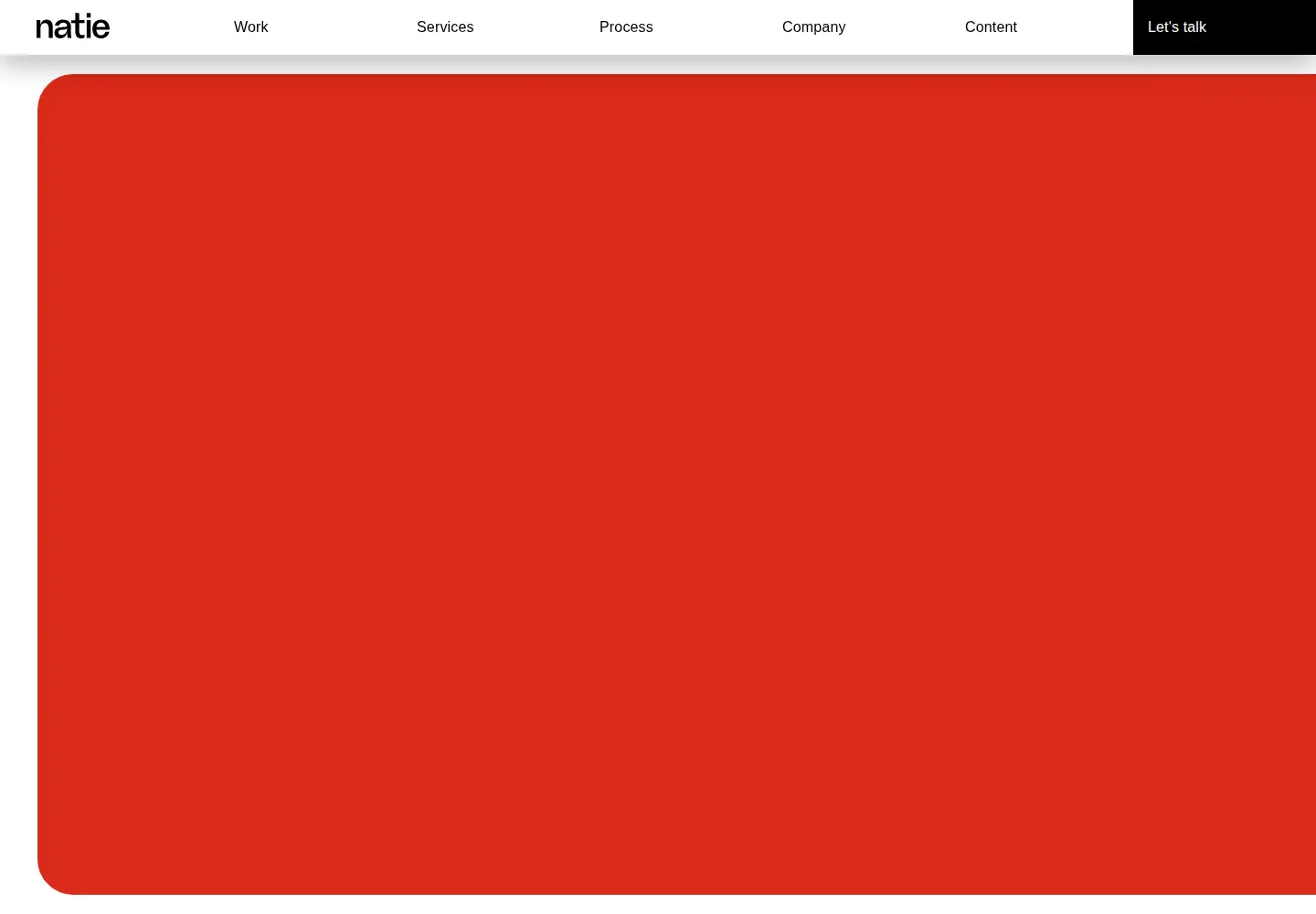 Screenshot of natie.com