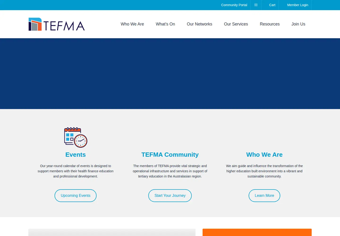 Captured homepage of tefma.com in the current scan
