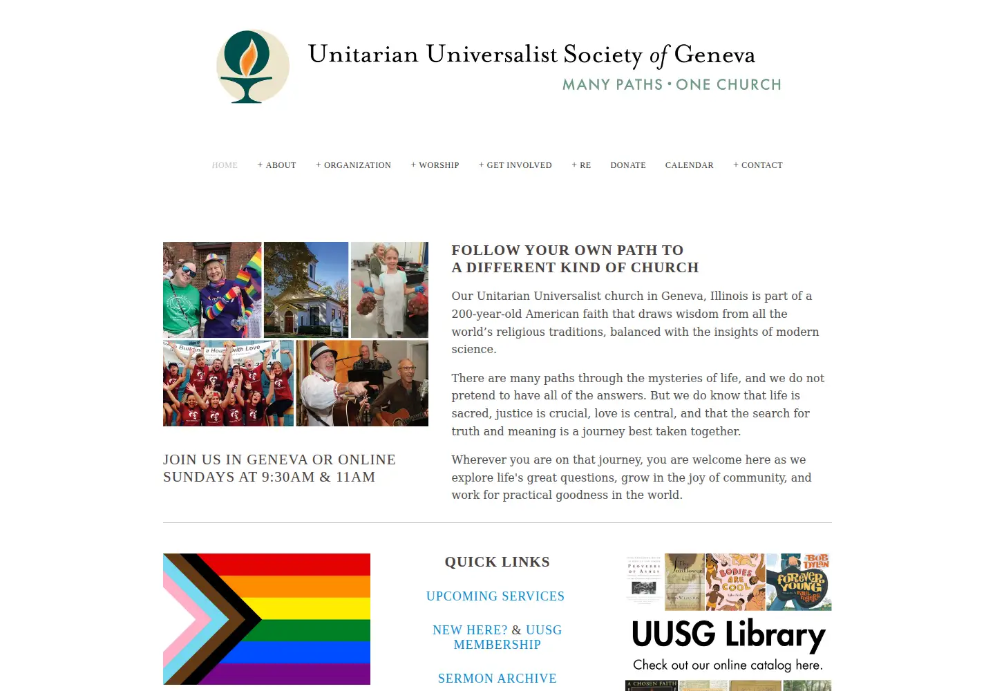 Screenshot of uusg.org