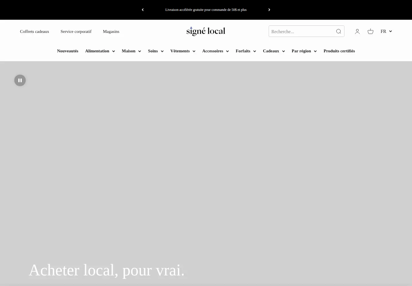 Screenshot of signelocal.com