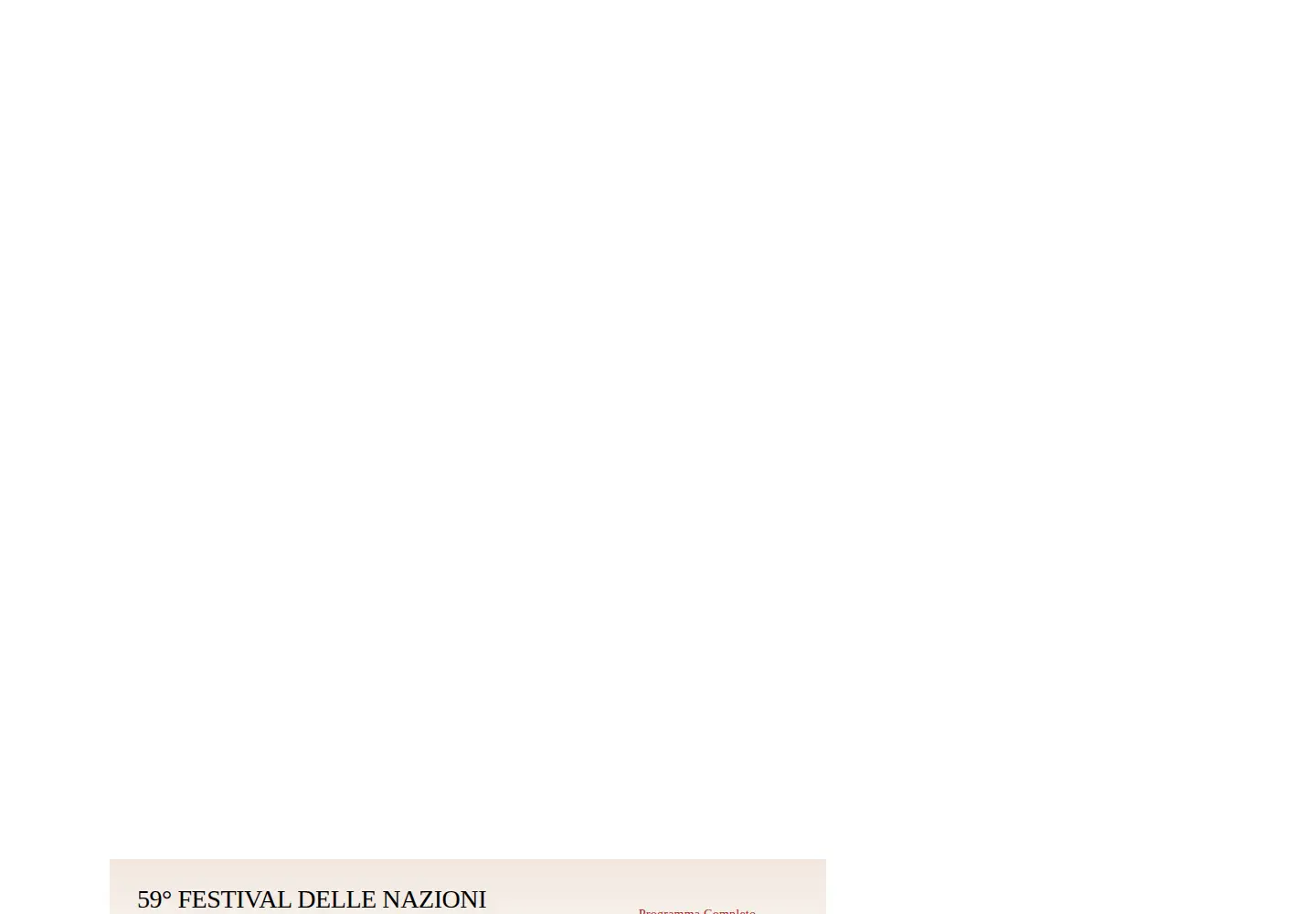 Screenshot of festivalnazioni.com