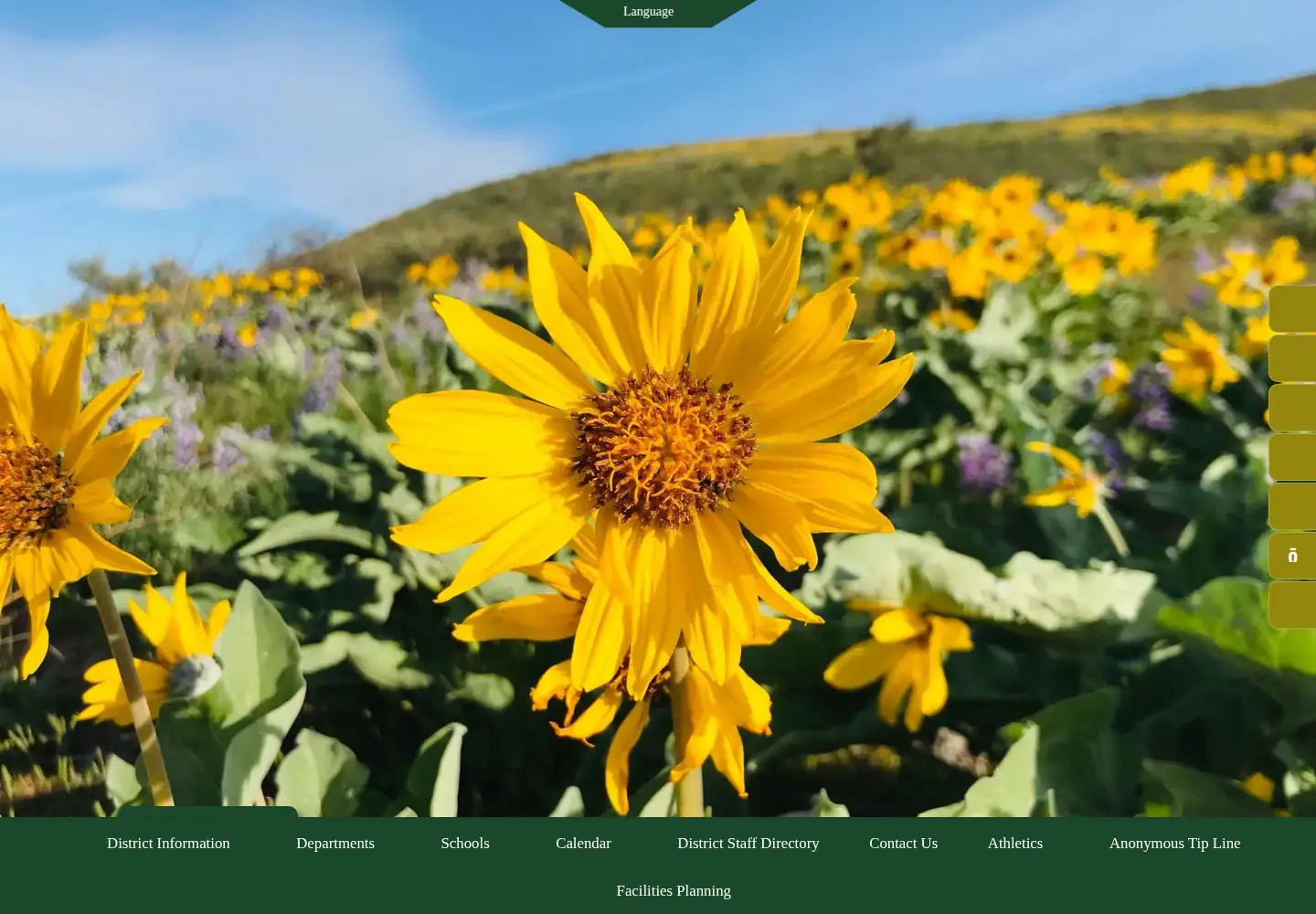 Captured homepage of methow.org in the current scan