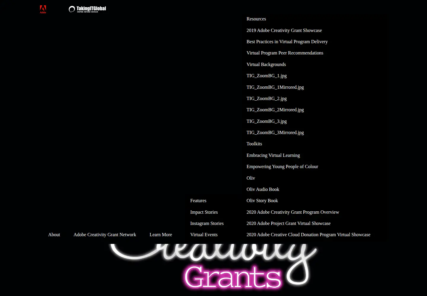 Screenshot of tigblog.org