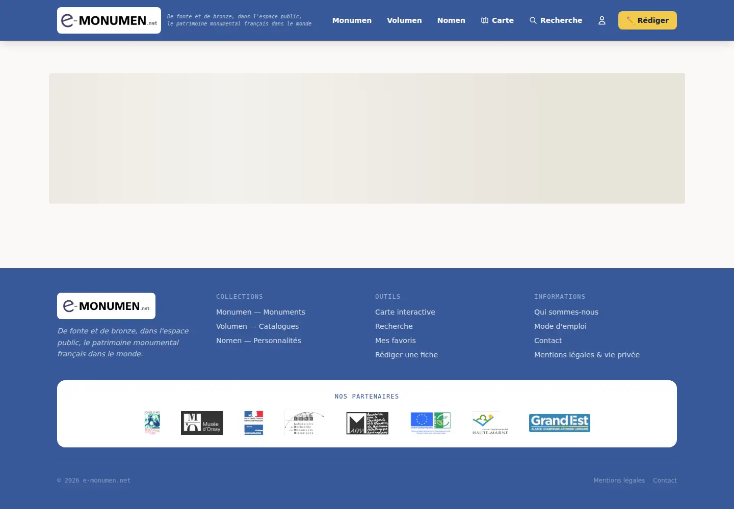 Screenshot of e-monumen.net