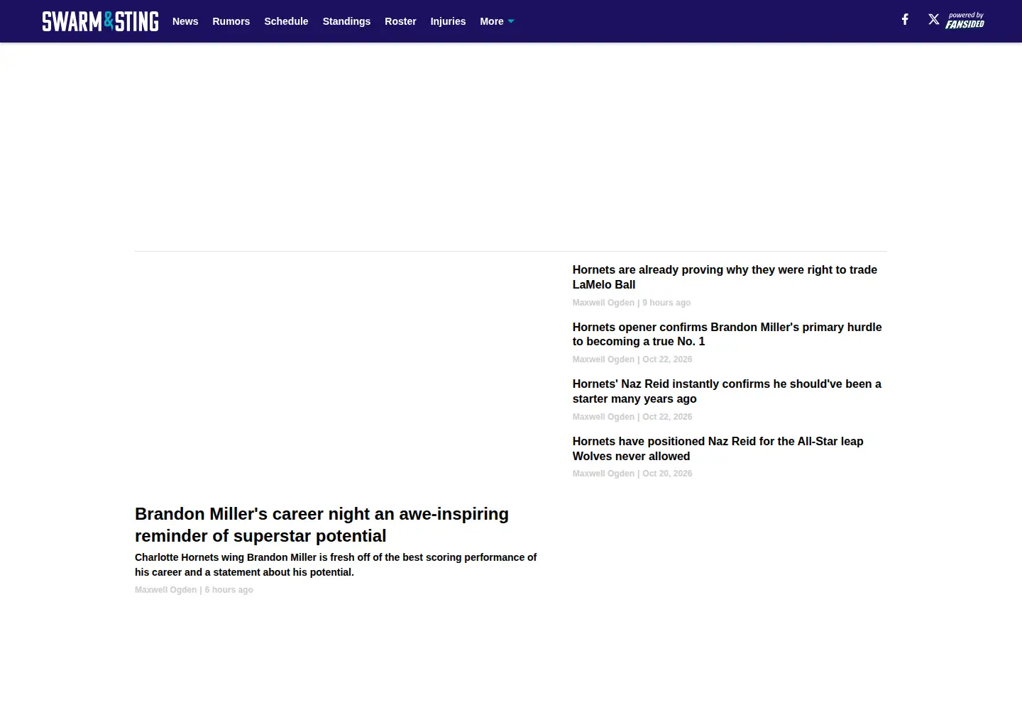 Screenshot of swarmandsting.com
