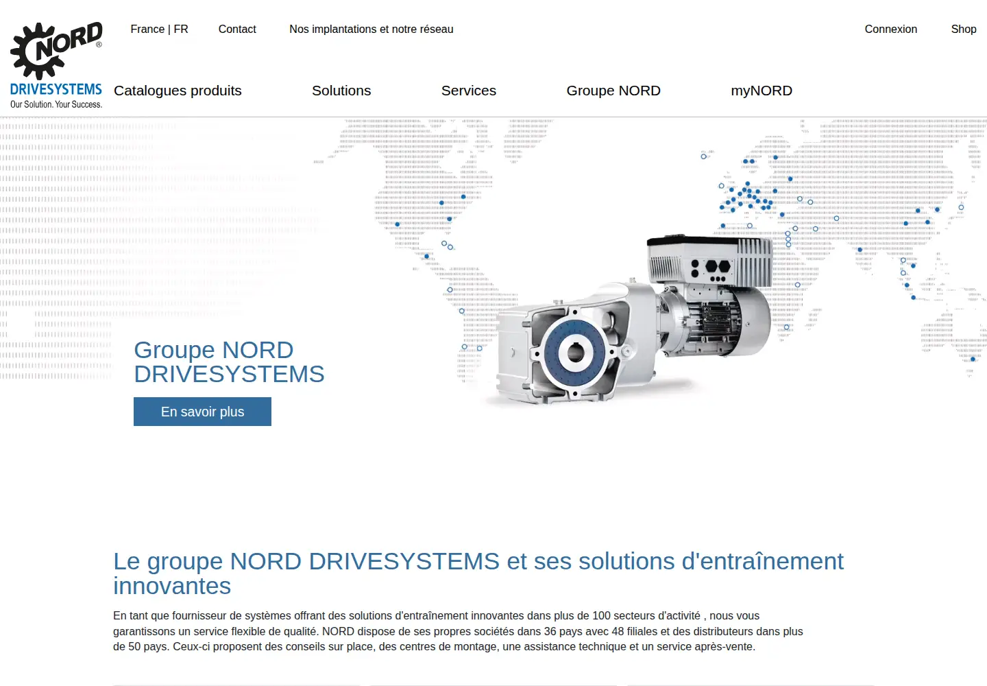 Screenshot of nord.com