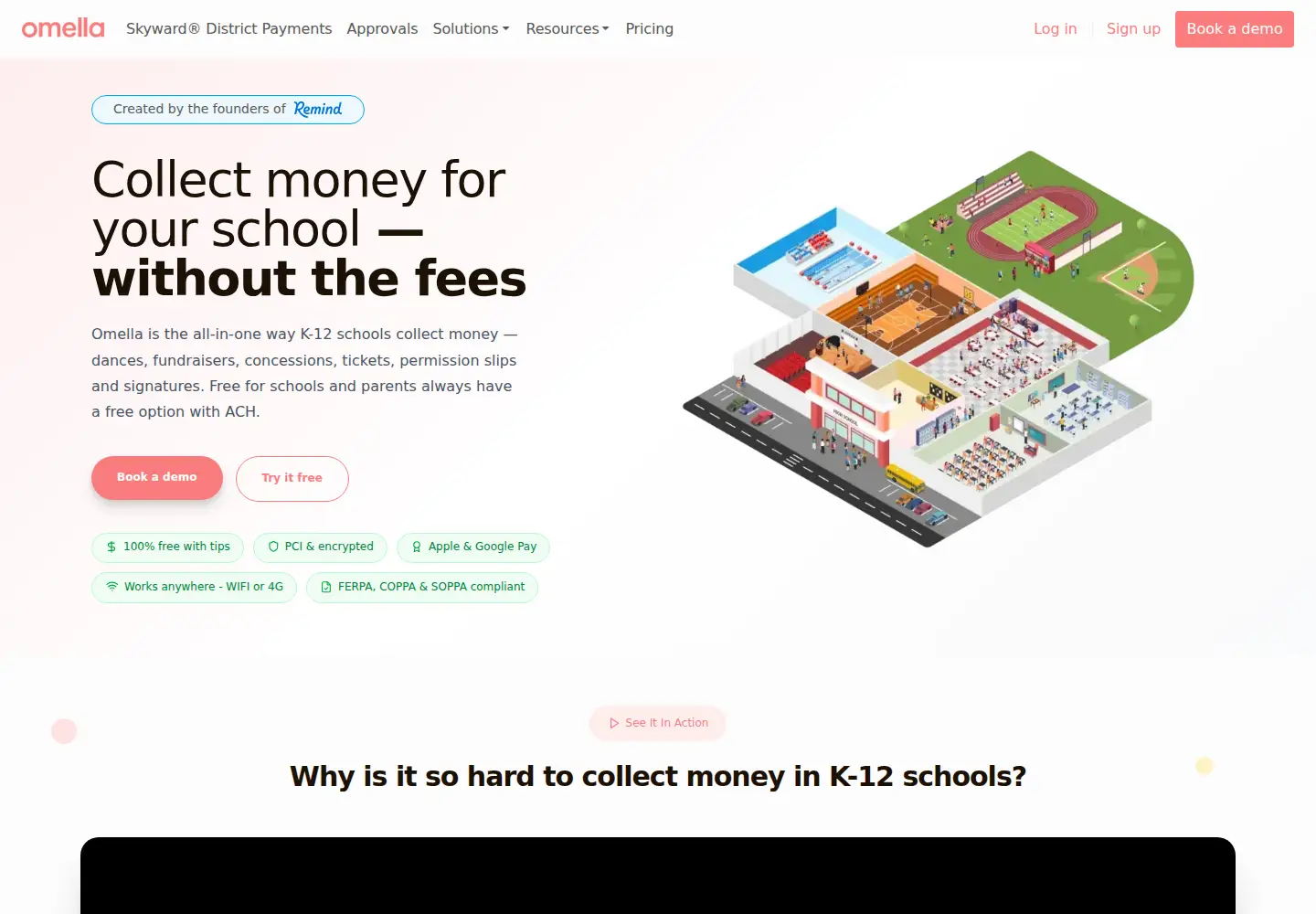 Screenshot of omella.com