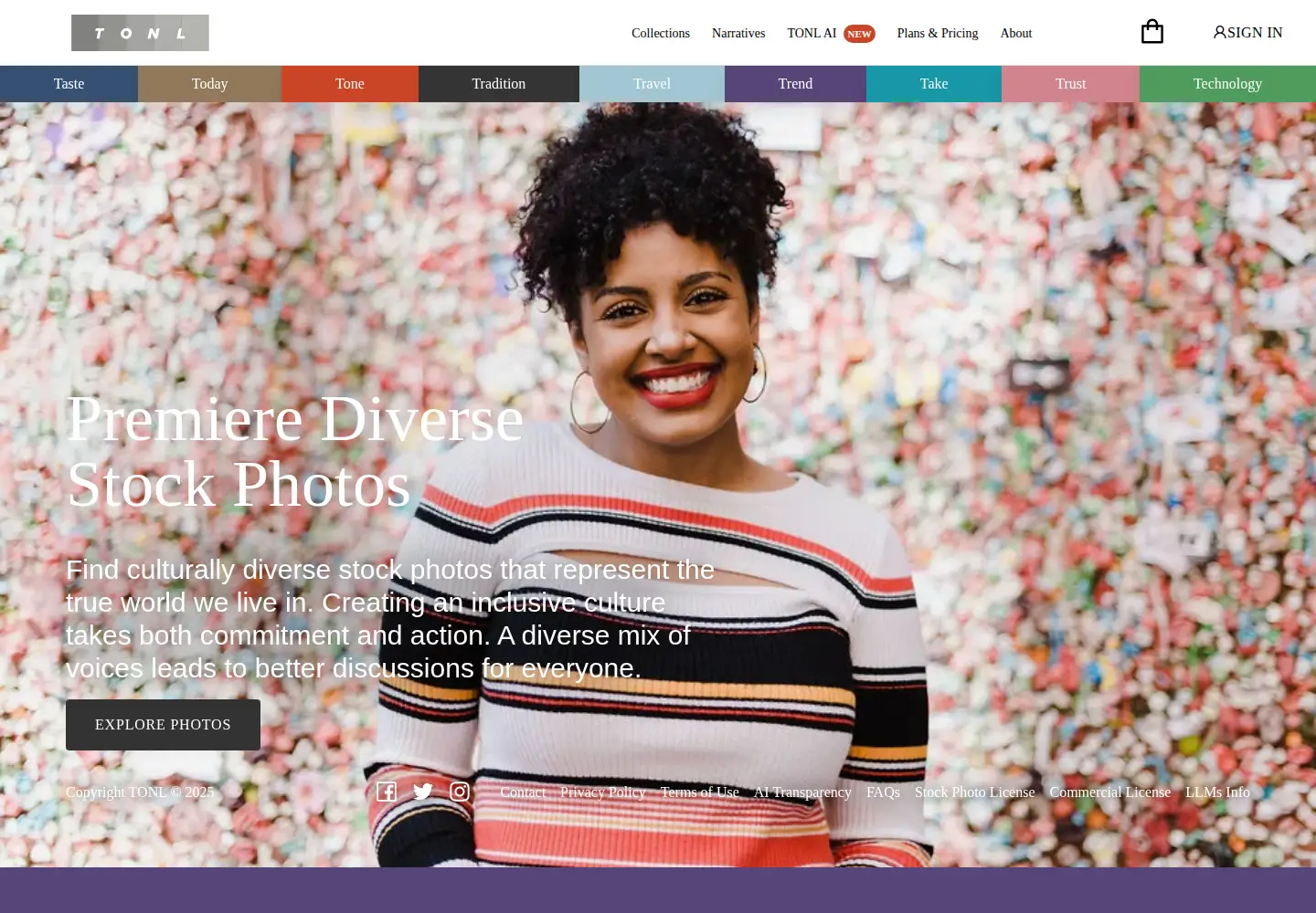 Screenshot of tonl.co