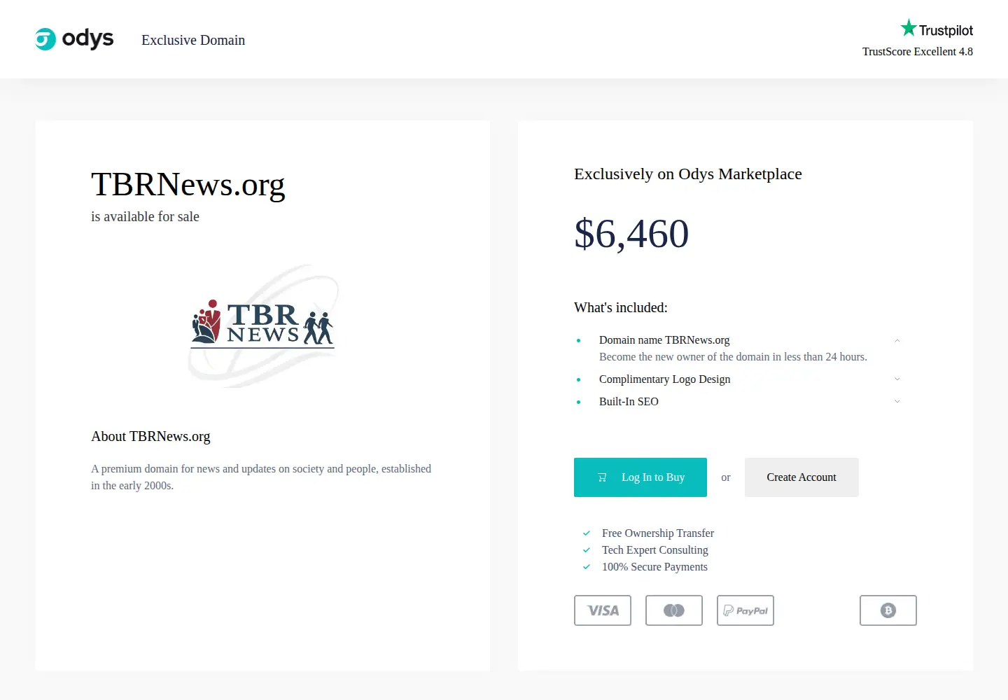 Screenshot of tbrnews.org