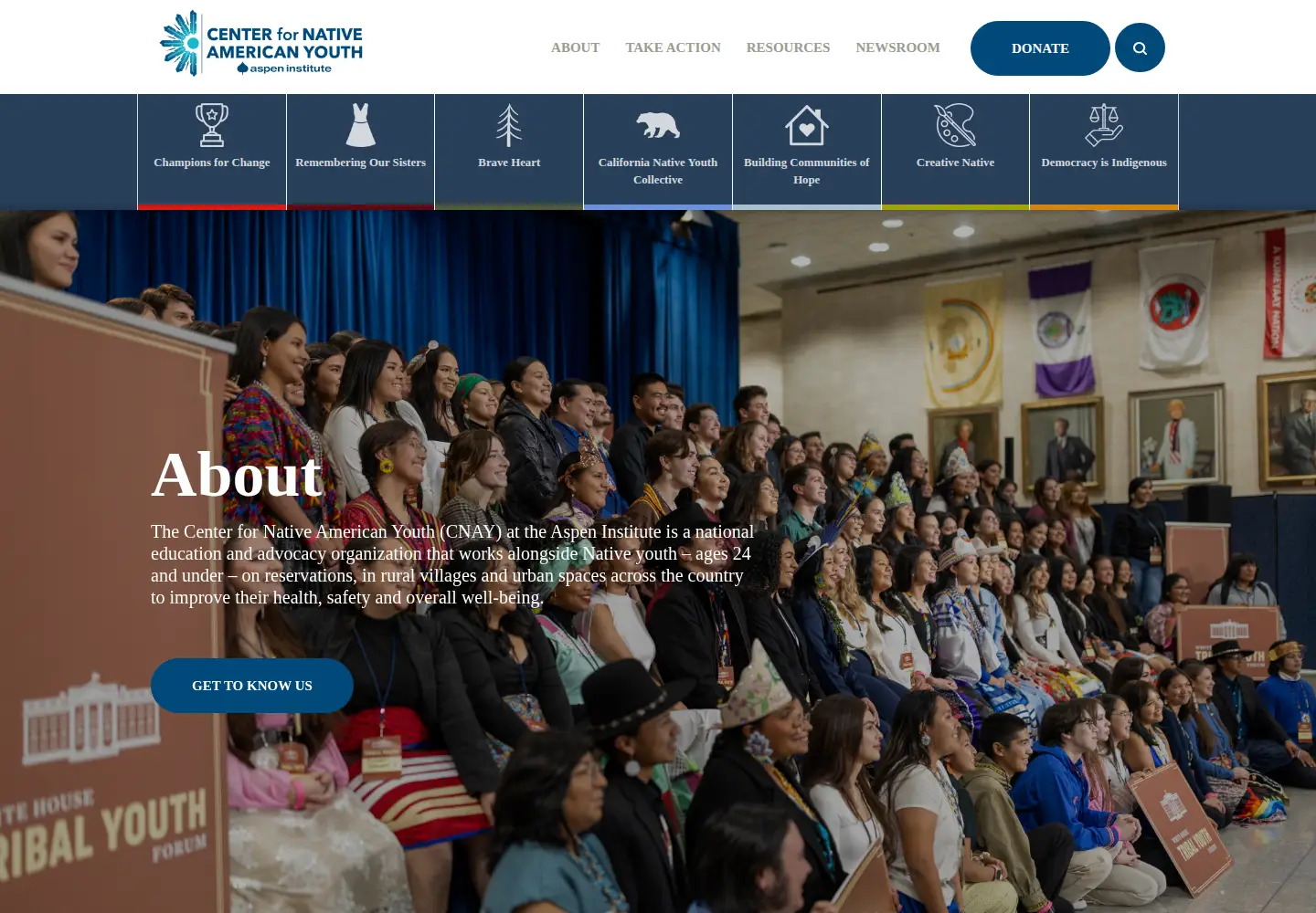 Screenshot of cnay.org