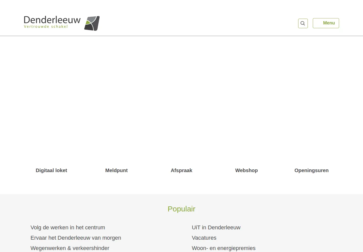 Screenshot of denderleeuw.be
